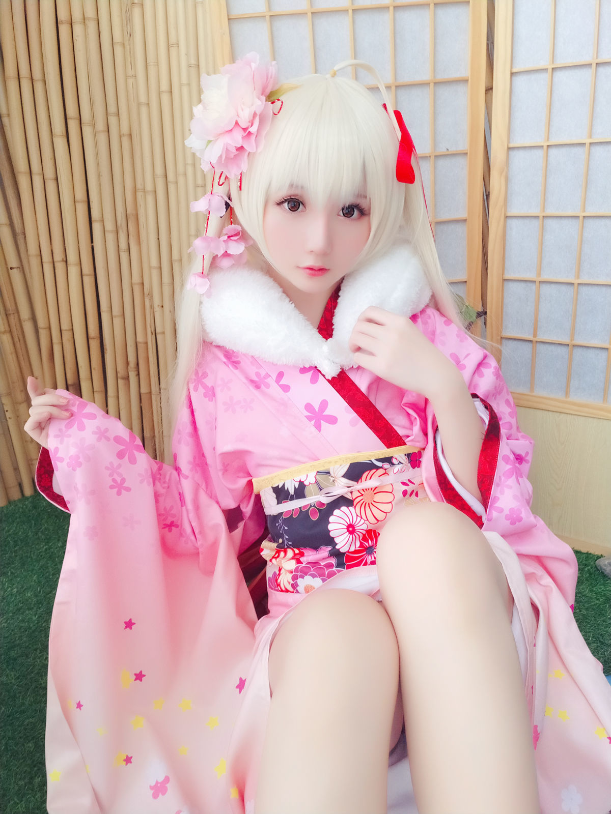  belle  COS] Tinh Chi Chi Vol.01 Gói Bọt Hồng
