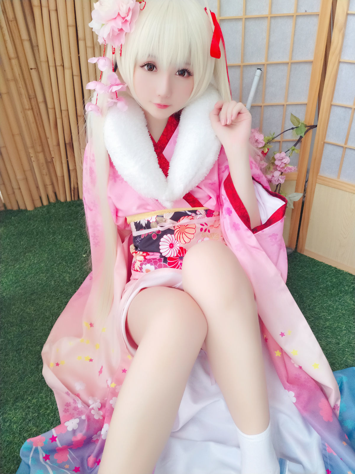  belle  COS] Tinh Chi Chi Vol.01 Gói Bọt Hồng