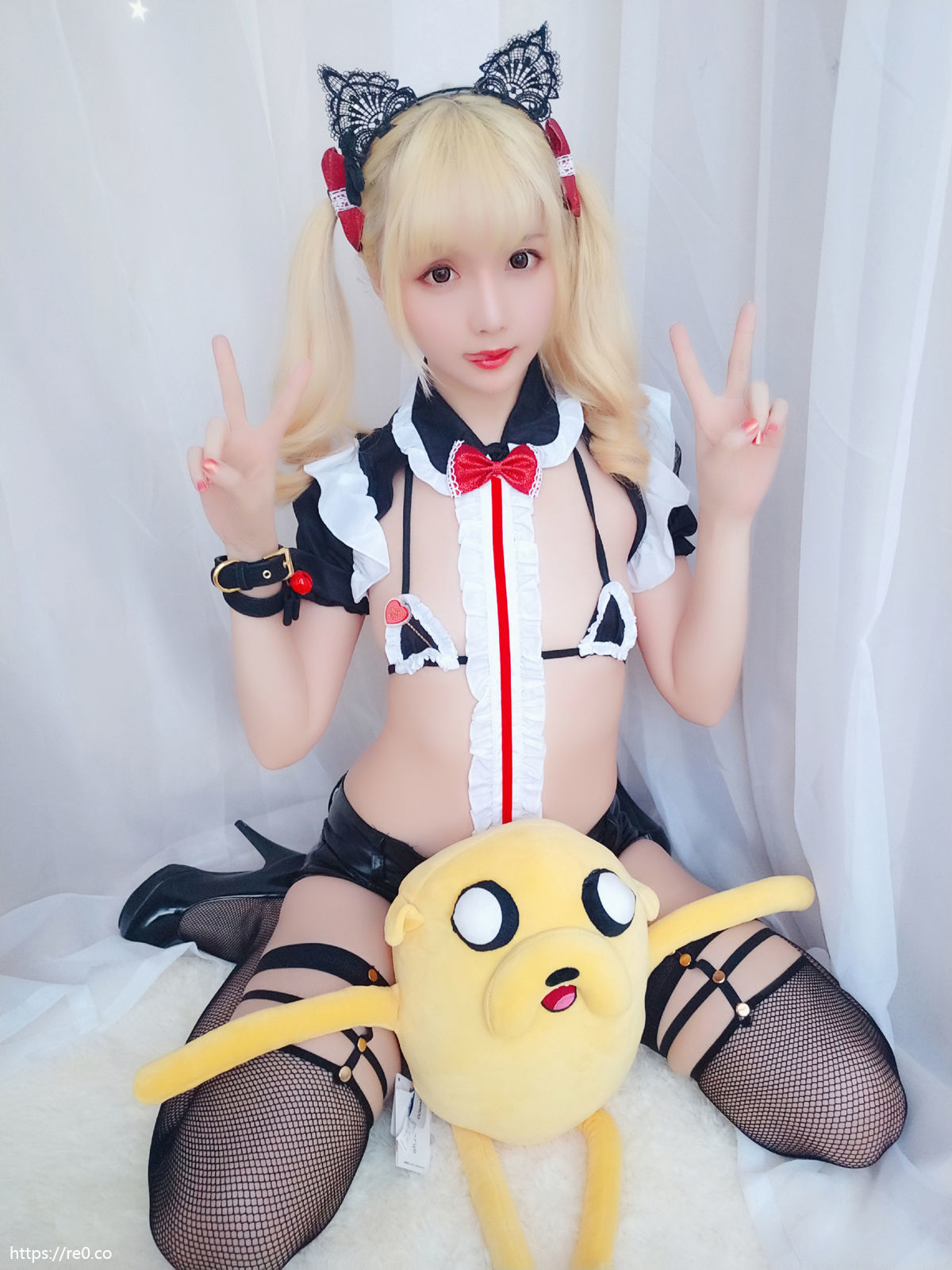 ロリCOS] 星のちち VOL.04 元気メイドセット