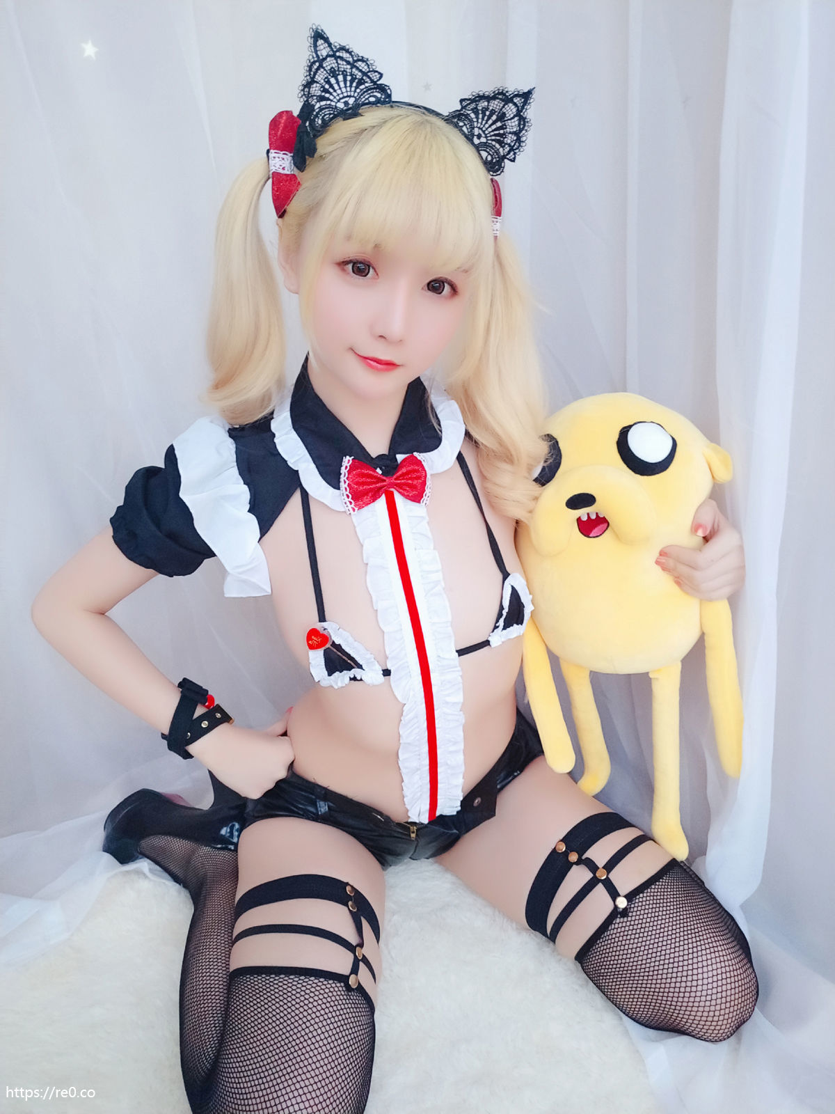 ロリCOS] 星のちち VOL.04 元気メイドセット