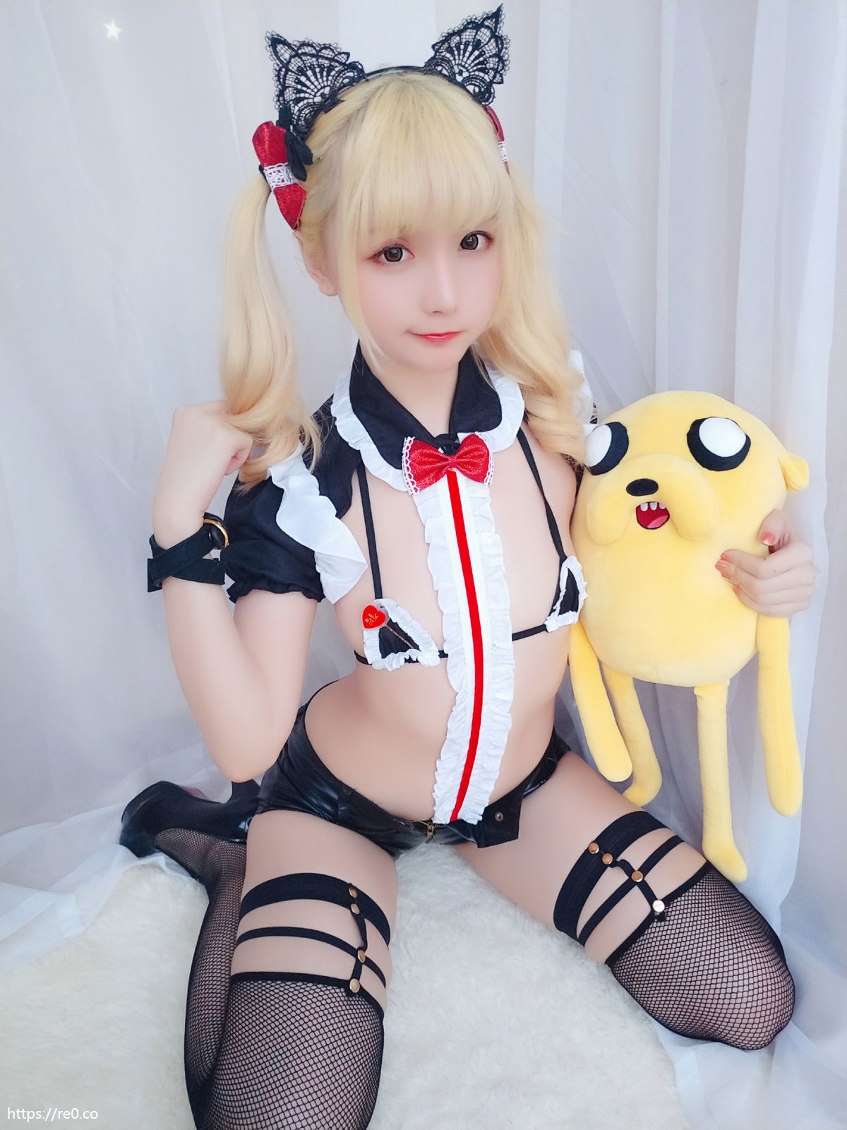 ロリCOS] 星のちち VOL.04 元気メイドセット
