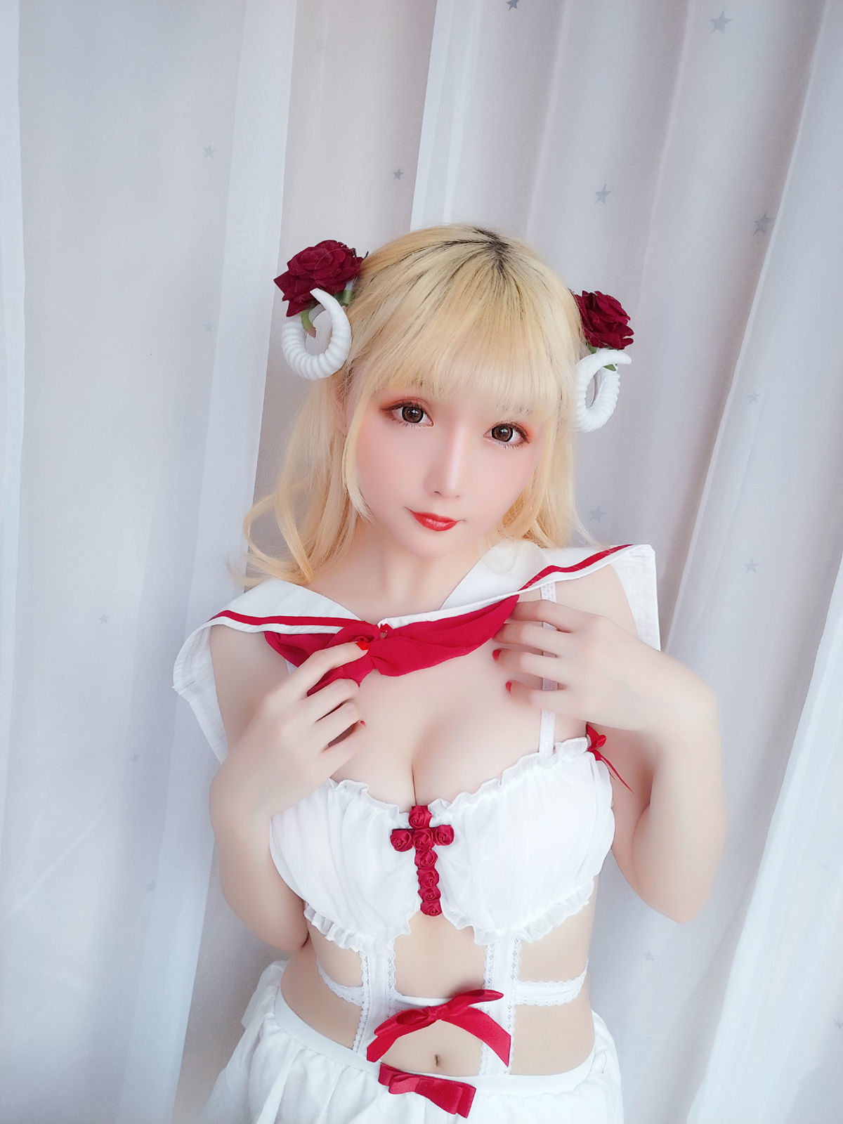 蘿莉COS] 星之遲遲 VOL.08 玫瑰月光包