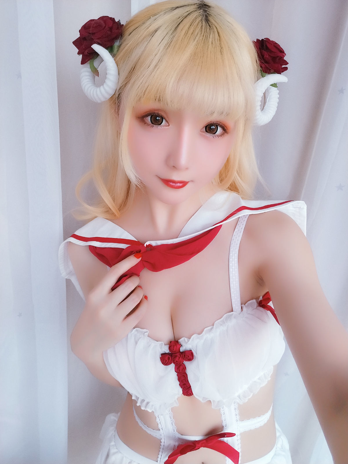 蘿莉COS] 星之遲遲 VOL.08 玫瑰月光包