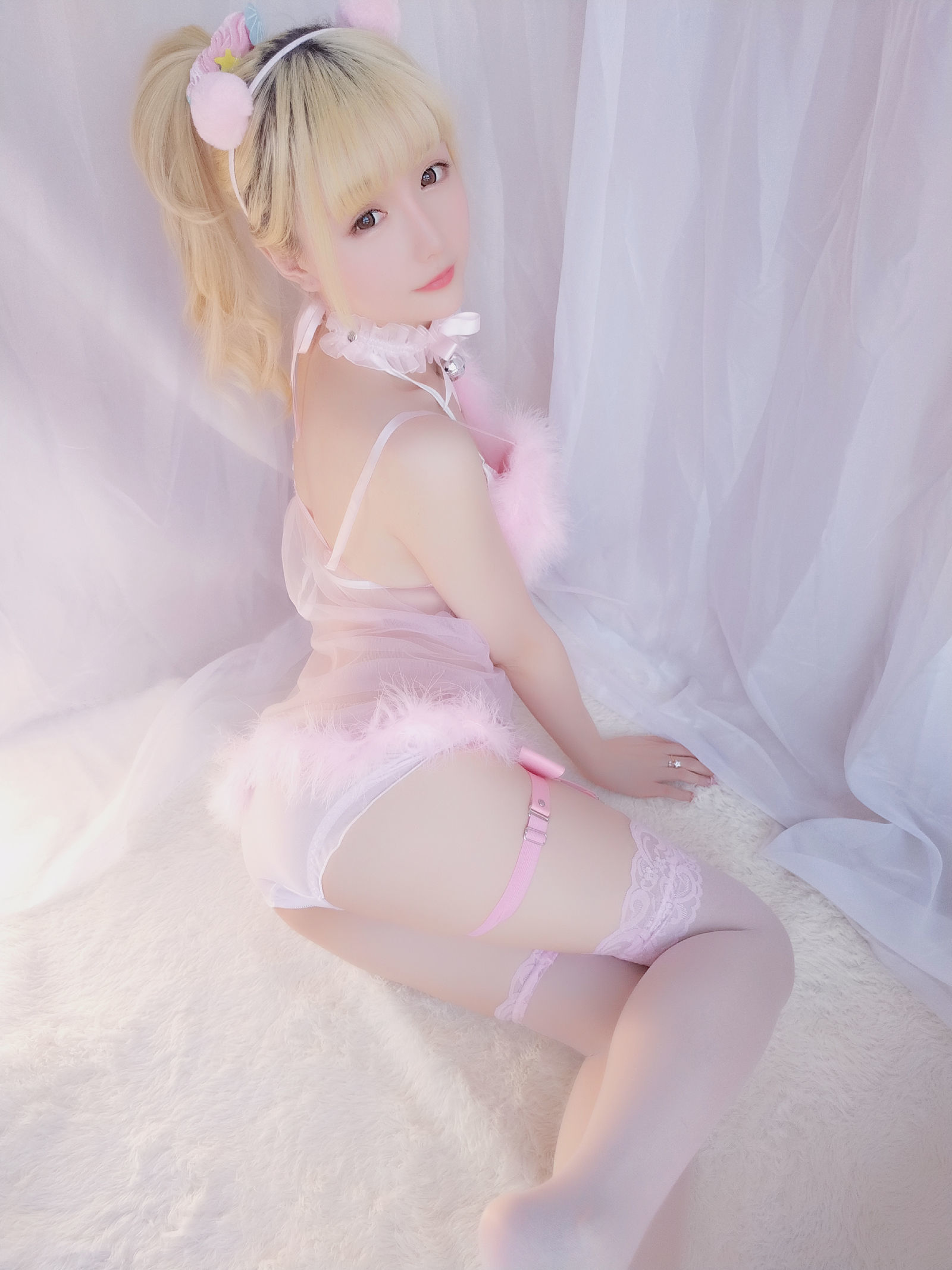 롤리타 COS] 성지 치치 VOL.09 딸기 잠옷 세트