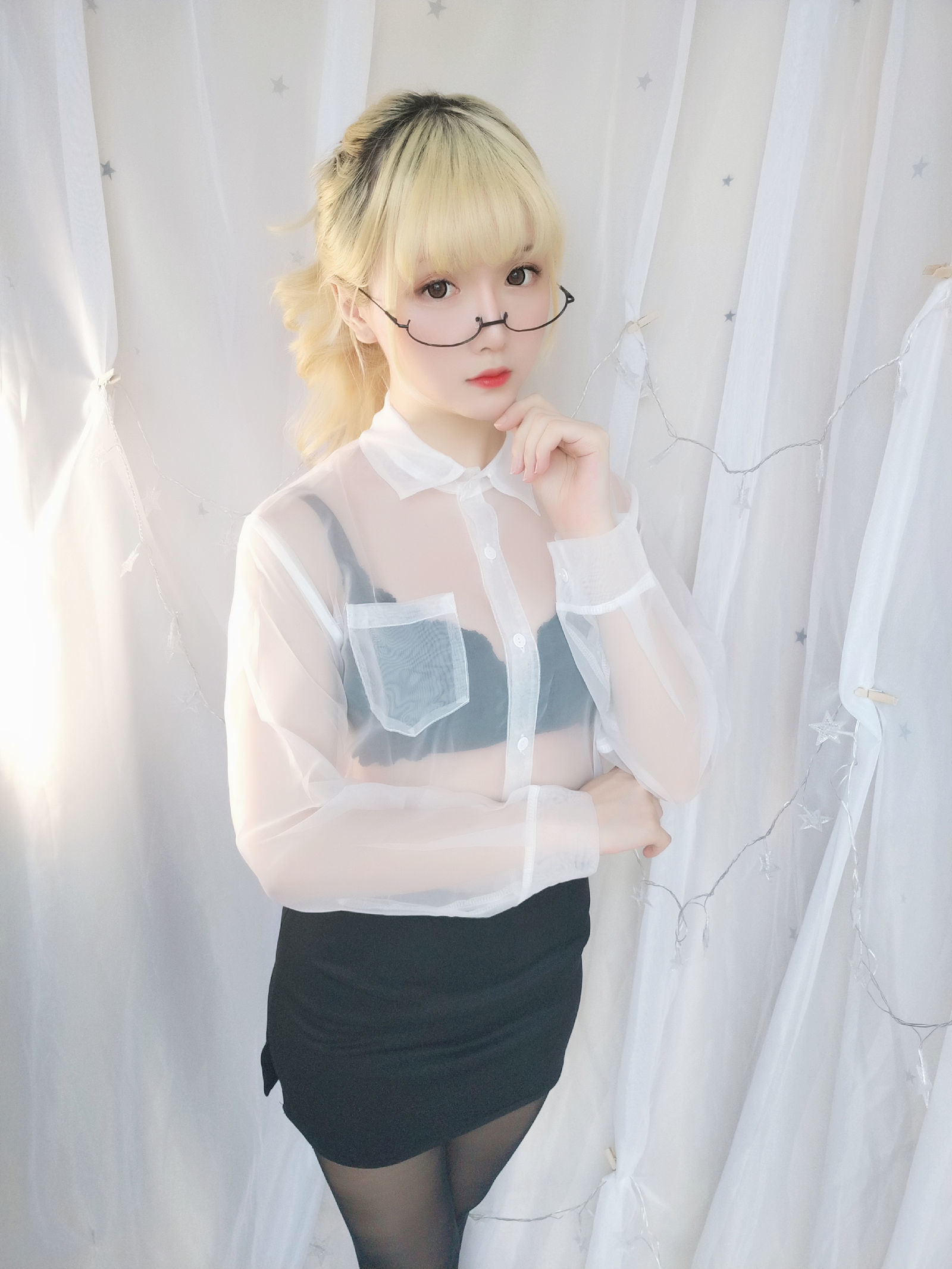 โลลิตะ คอสเพลย์] ซิงจือชิชิ VOL.11 ชุดทำงานล่วงเวล�cืนนี้