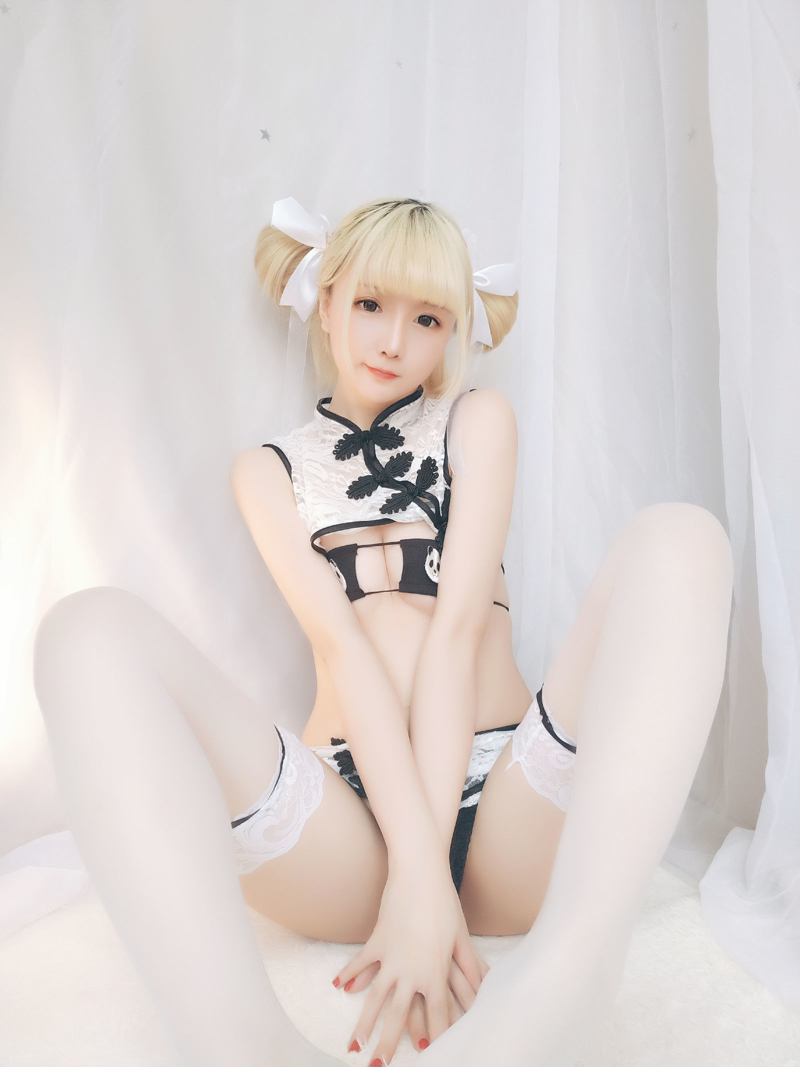  belle  COS] Tinh Chi Chi VOL.16 Panda Qipao