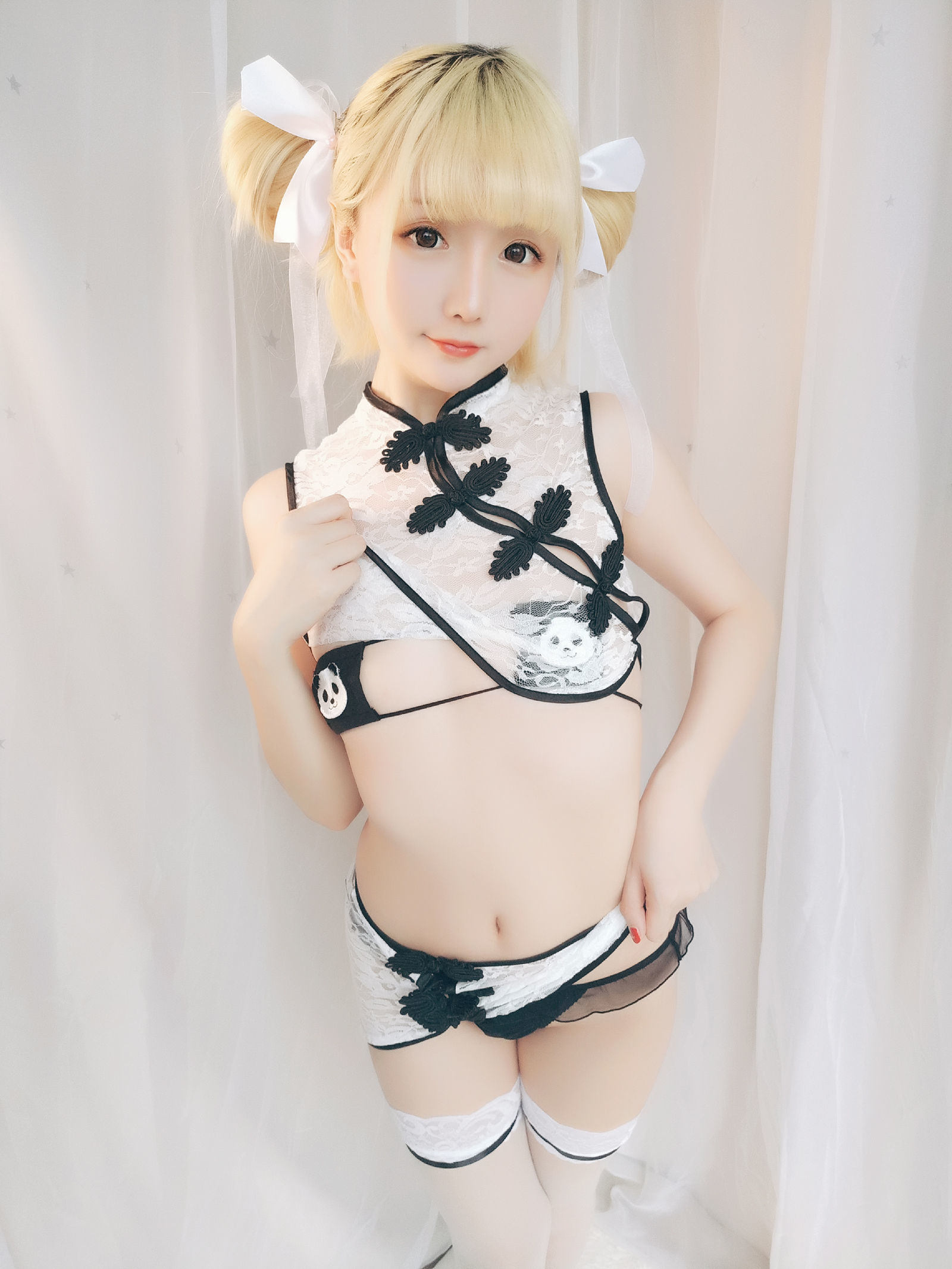  belle  COS] Tinh Chi Chi VOL.16 Panda Qipao