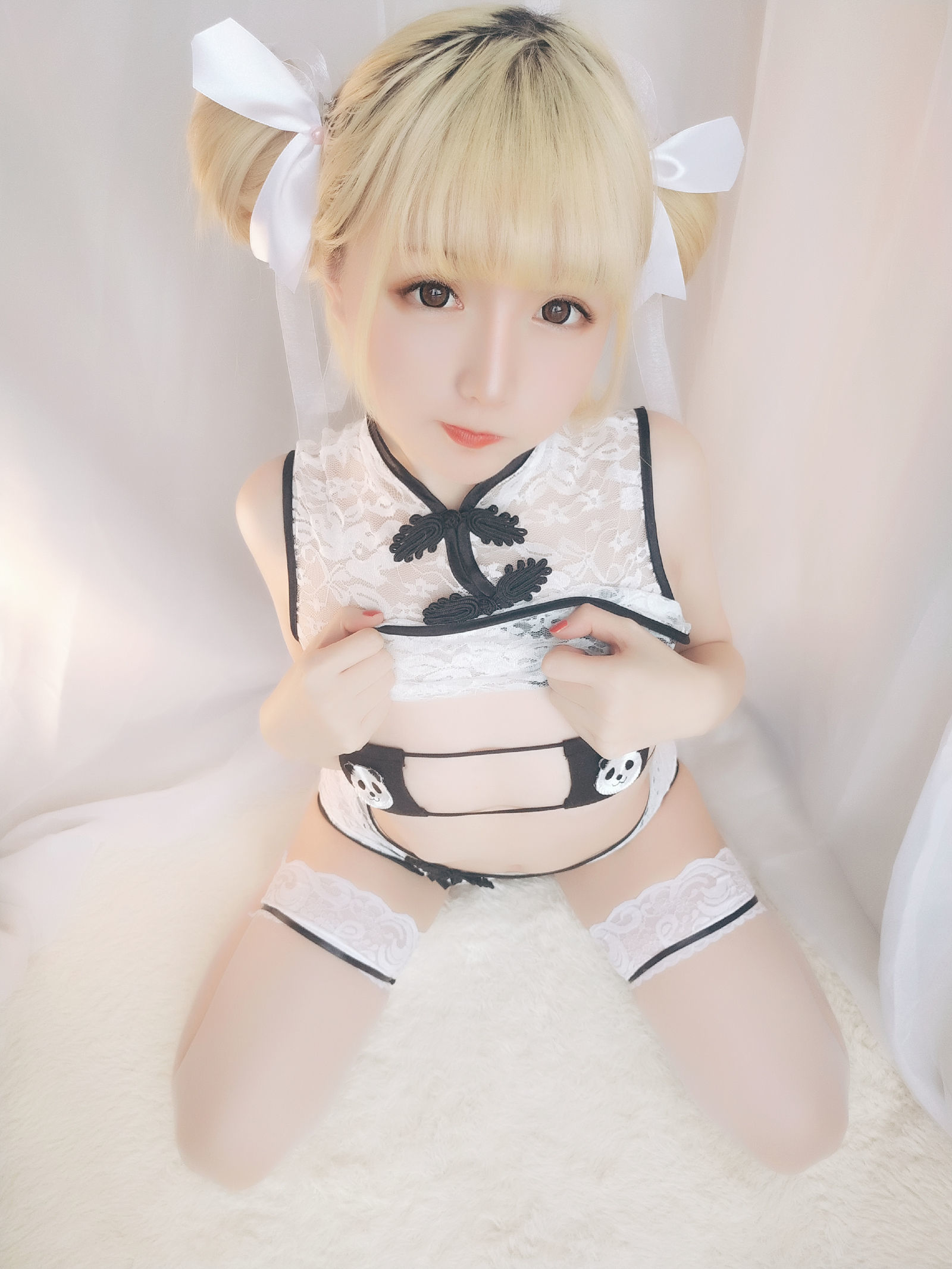  belle  COS] Tinh Chi Chi VOL.16 Panda Qipao