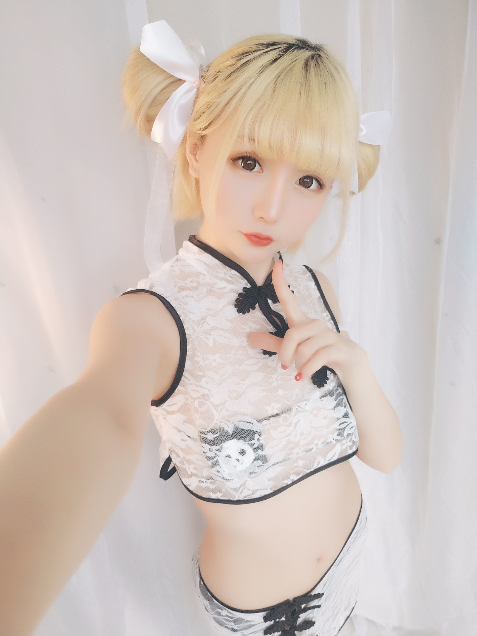  belle  COS] Tinh Chi Chi VOL.16 Panda Qipao