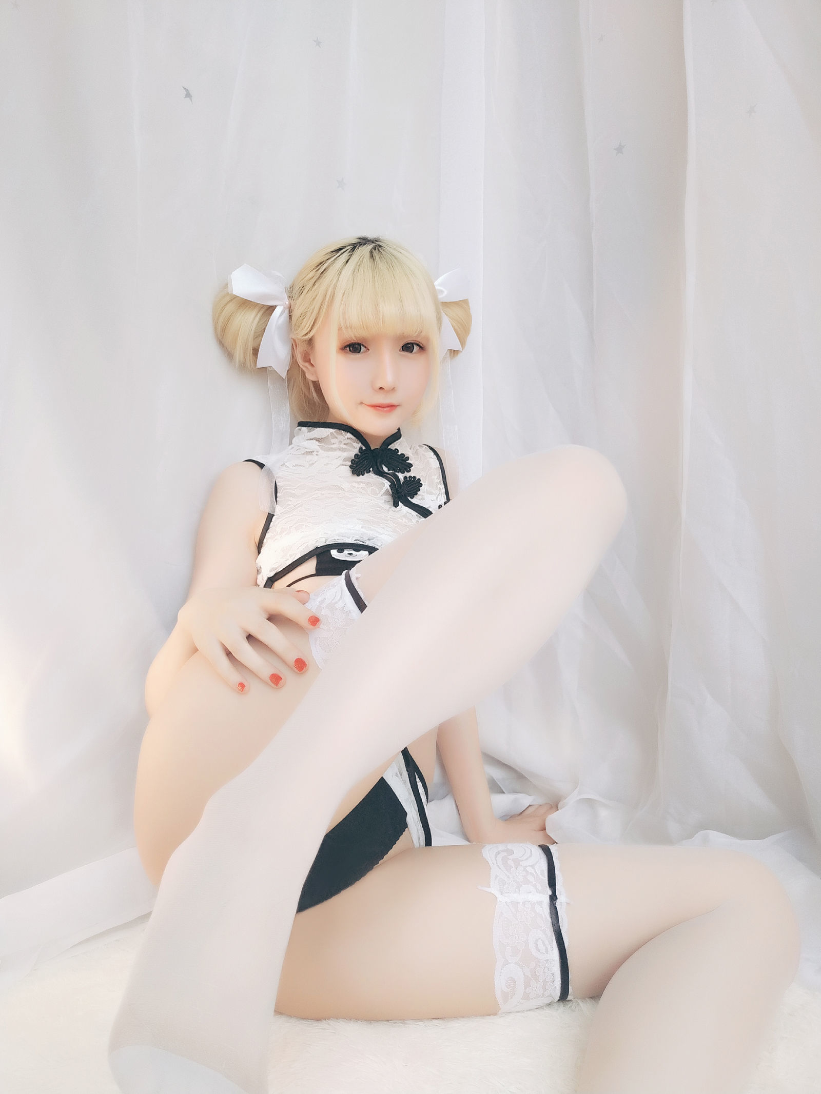  belle  COS] Tinh Chi Chi VOL.16 Panda Qipao