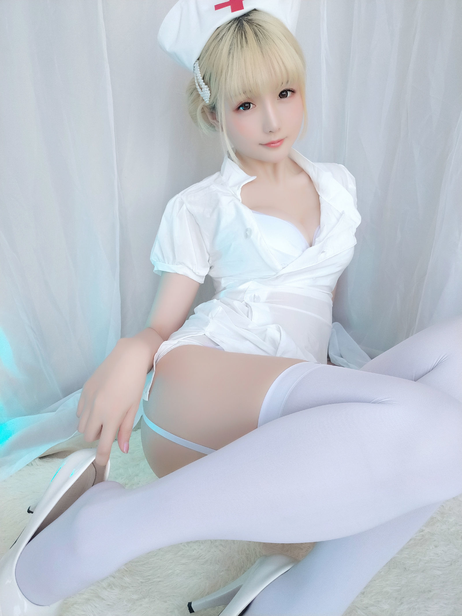 蘿莉COS] 星之遲遲 VOL.17 夜勤病棟