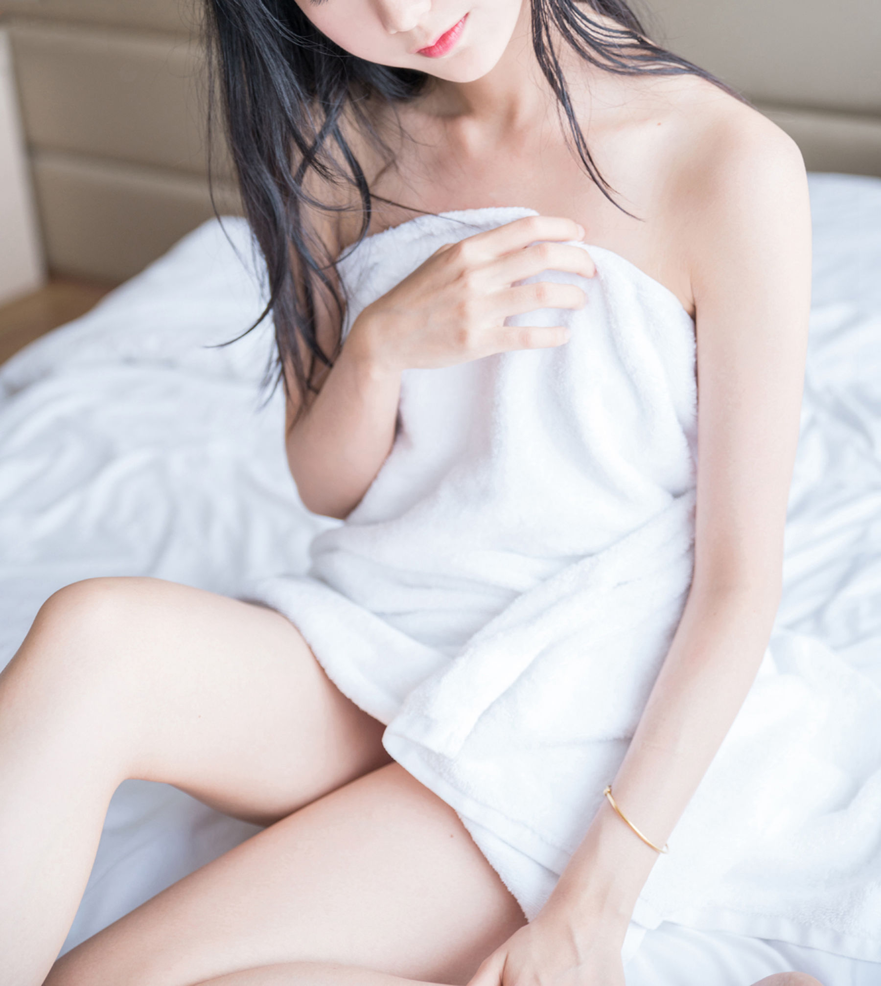  belle ta Cosplay] Mộc Miên Miên OwO - Ra tắm