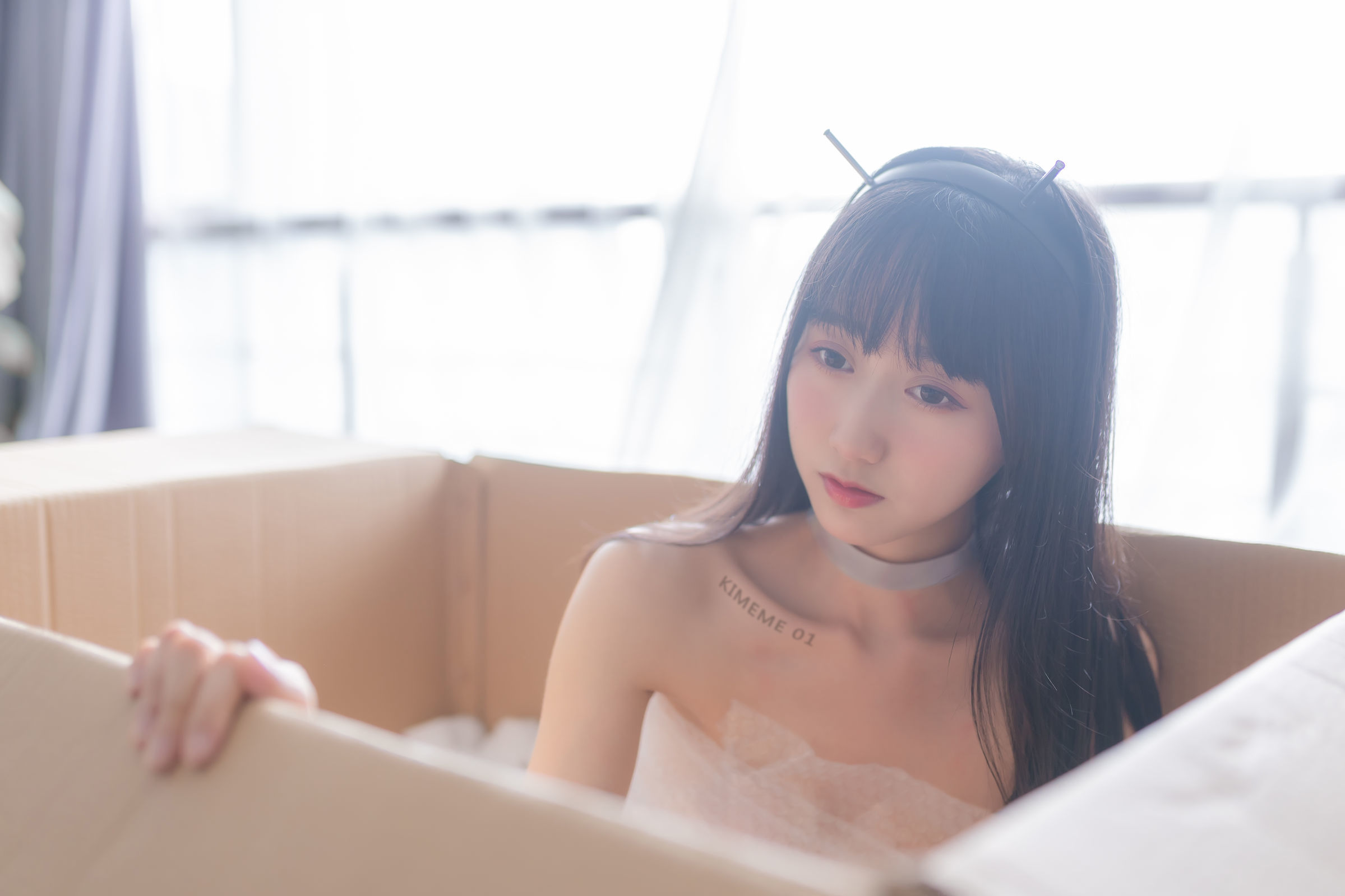 belle  Cosplay] Mộc Miên Miên OwO - Kiểu Bạn Gái Thông Minh