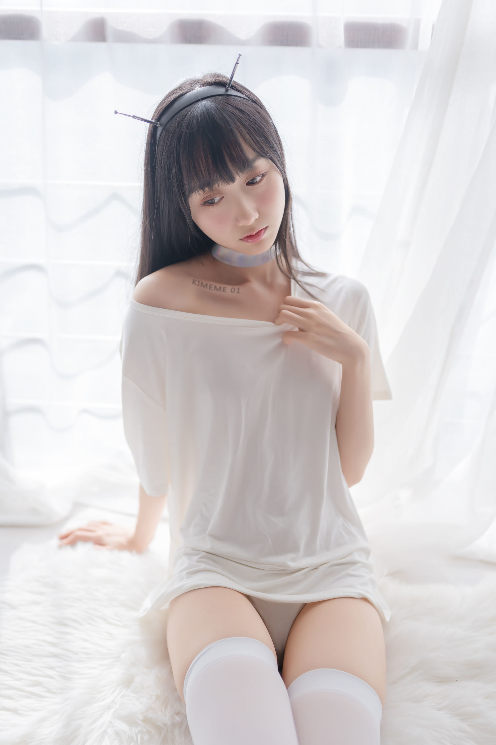  belle  Cosplay] Mộc Miên Miên OwO - Kiểu Bạn Gái Thông Minh