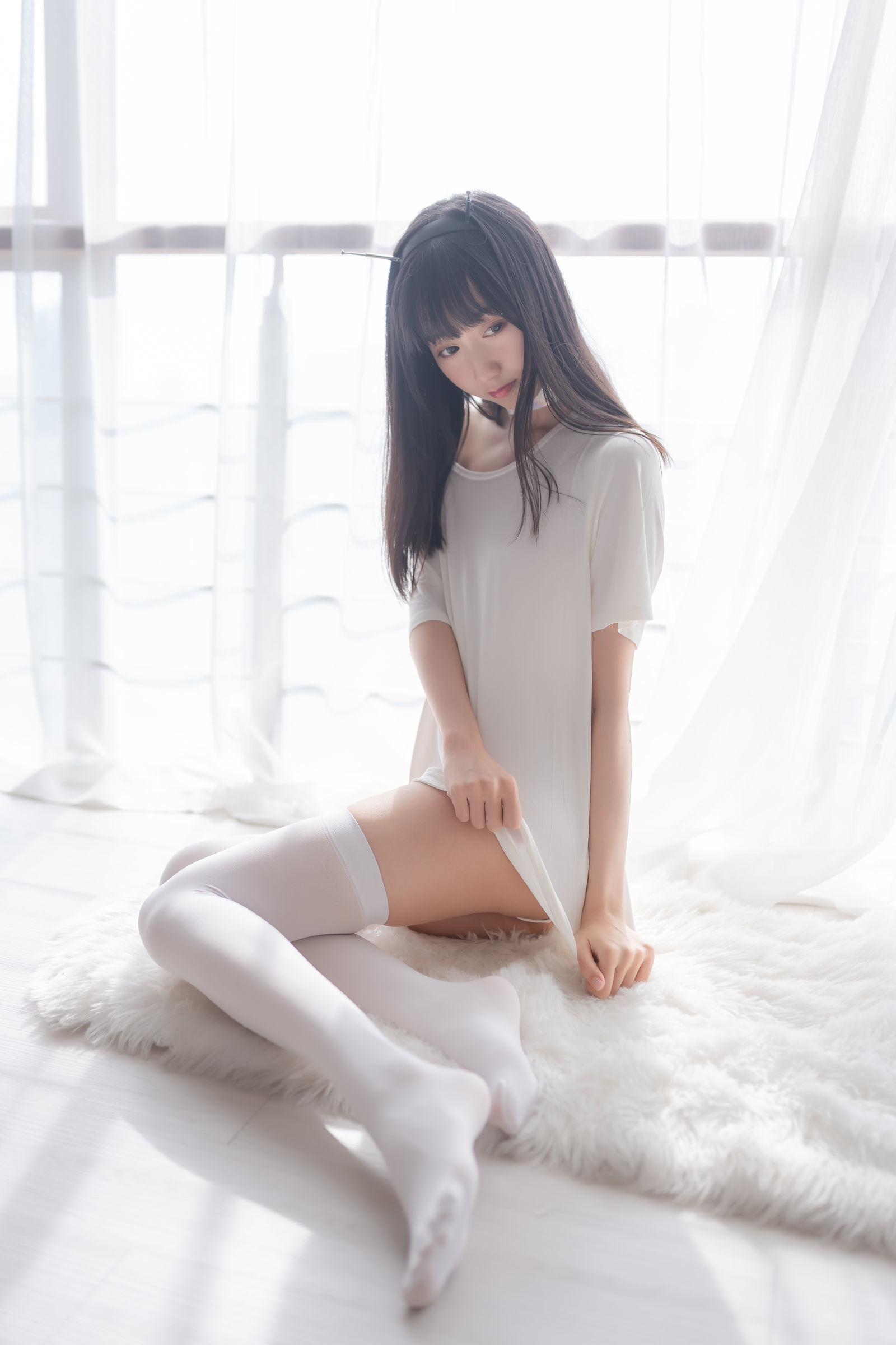  belle  Cosplay] Mộc Miên Miên OwO - Kiểu Bạn Gái Thông Minh