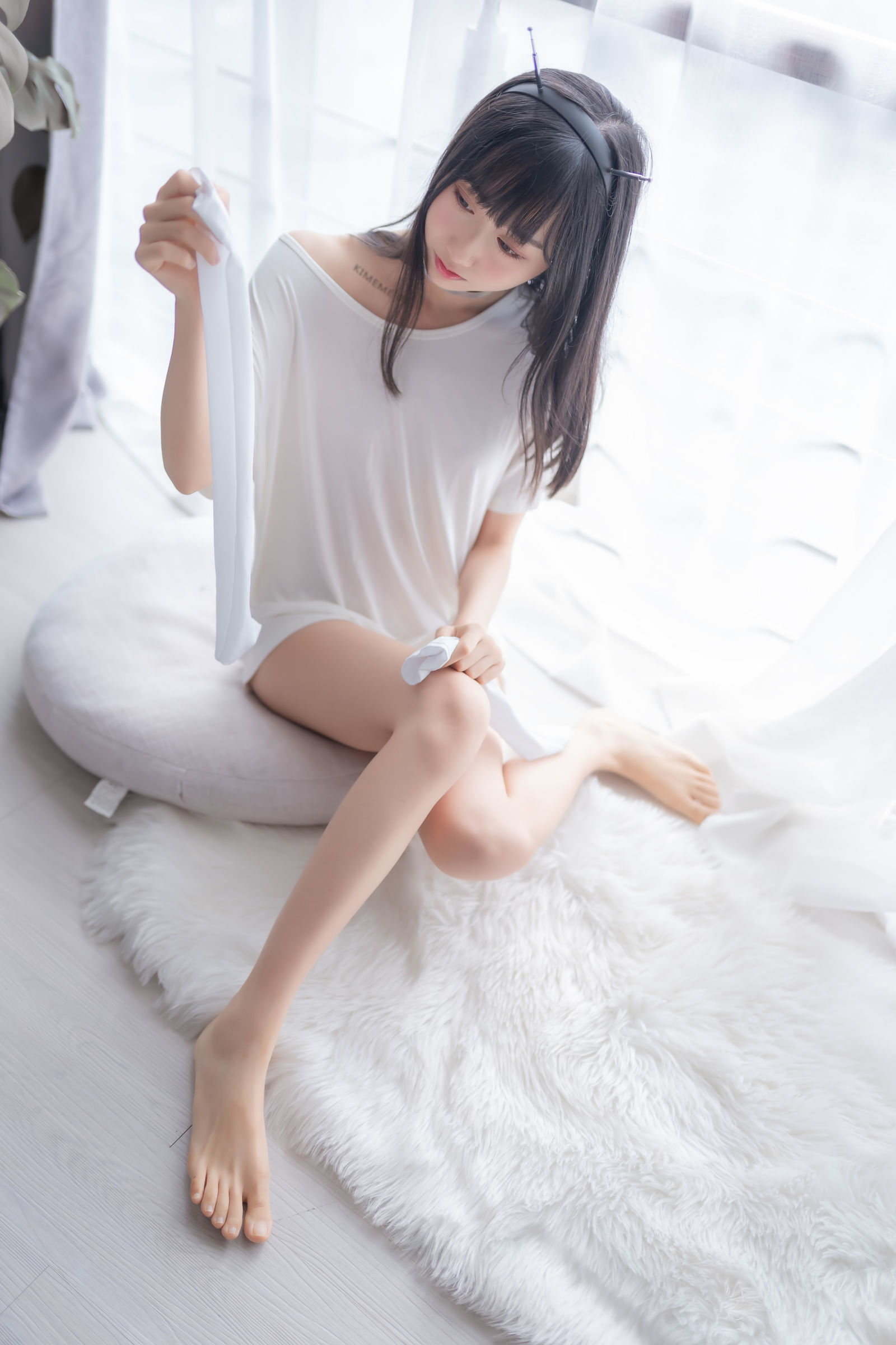  belle  Cosplay] Mộc Miên Miên OwO - Kiểu Bạn Gái Thông Minh