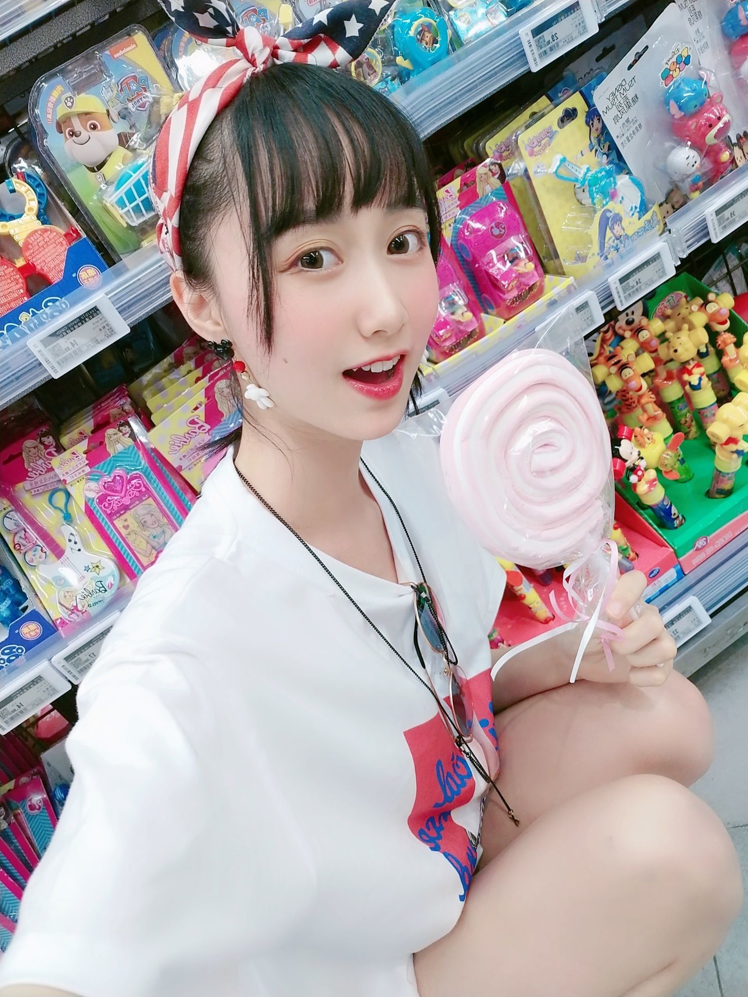 ロリCOS] モクメンメンOwO - 知能型彼女Tシャツ図
