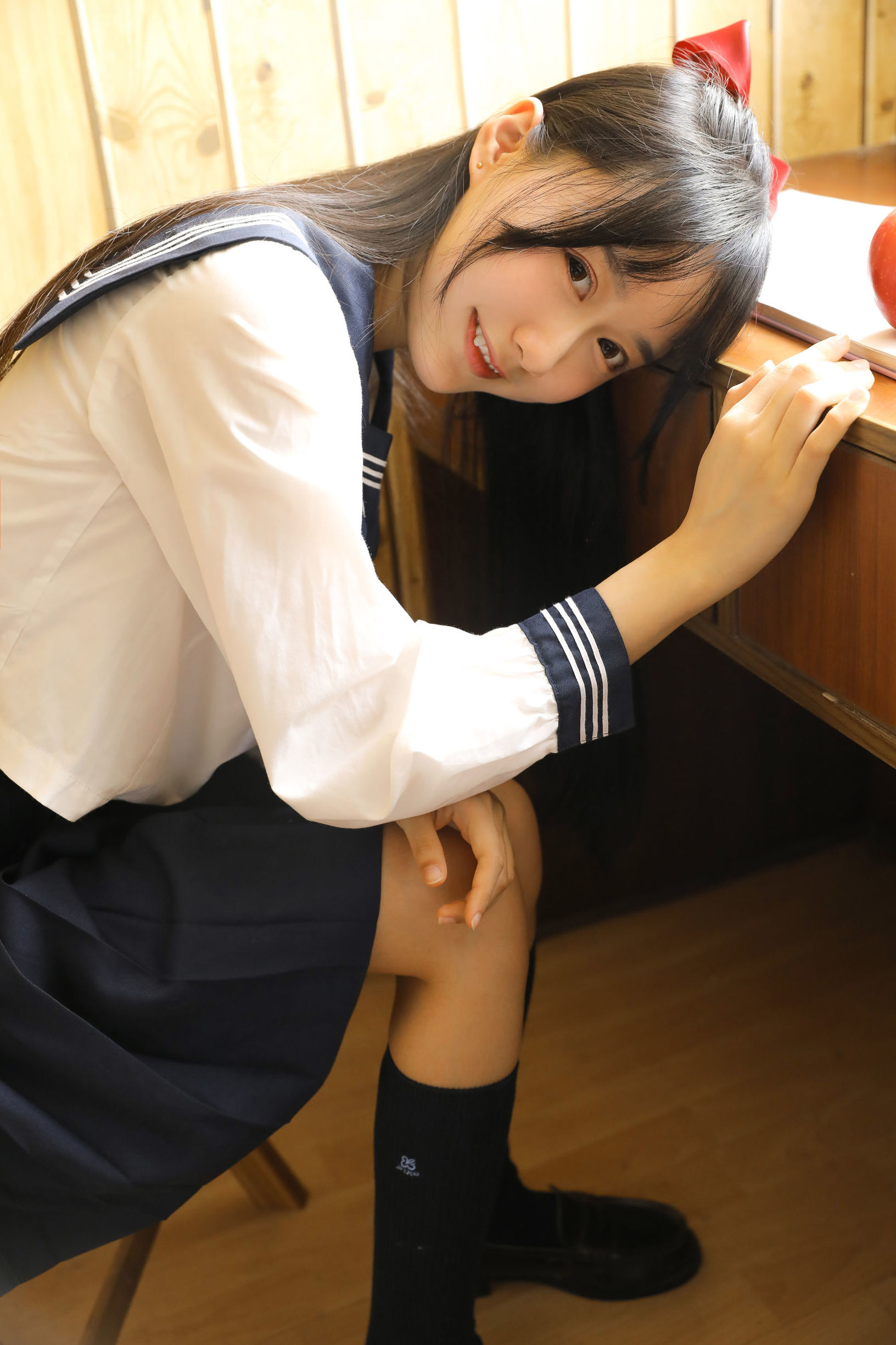 蘿莉COS] 木綿綿OwO - 綿相隨 JK水手服