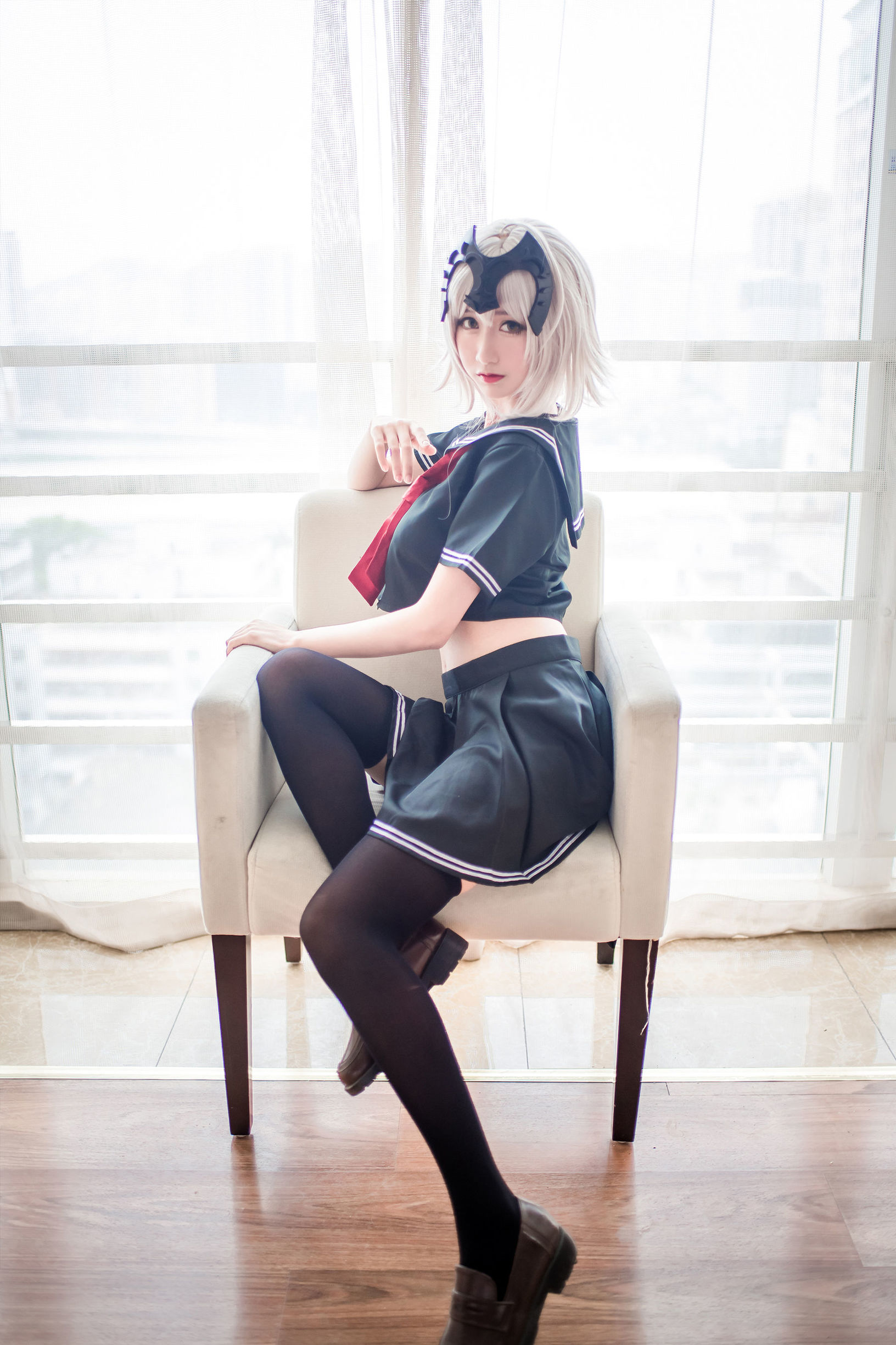  belle ta Cosplay] Mu Mian Mian OwO - Joan of Arc (Black)