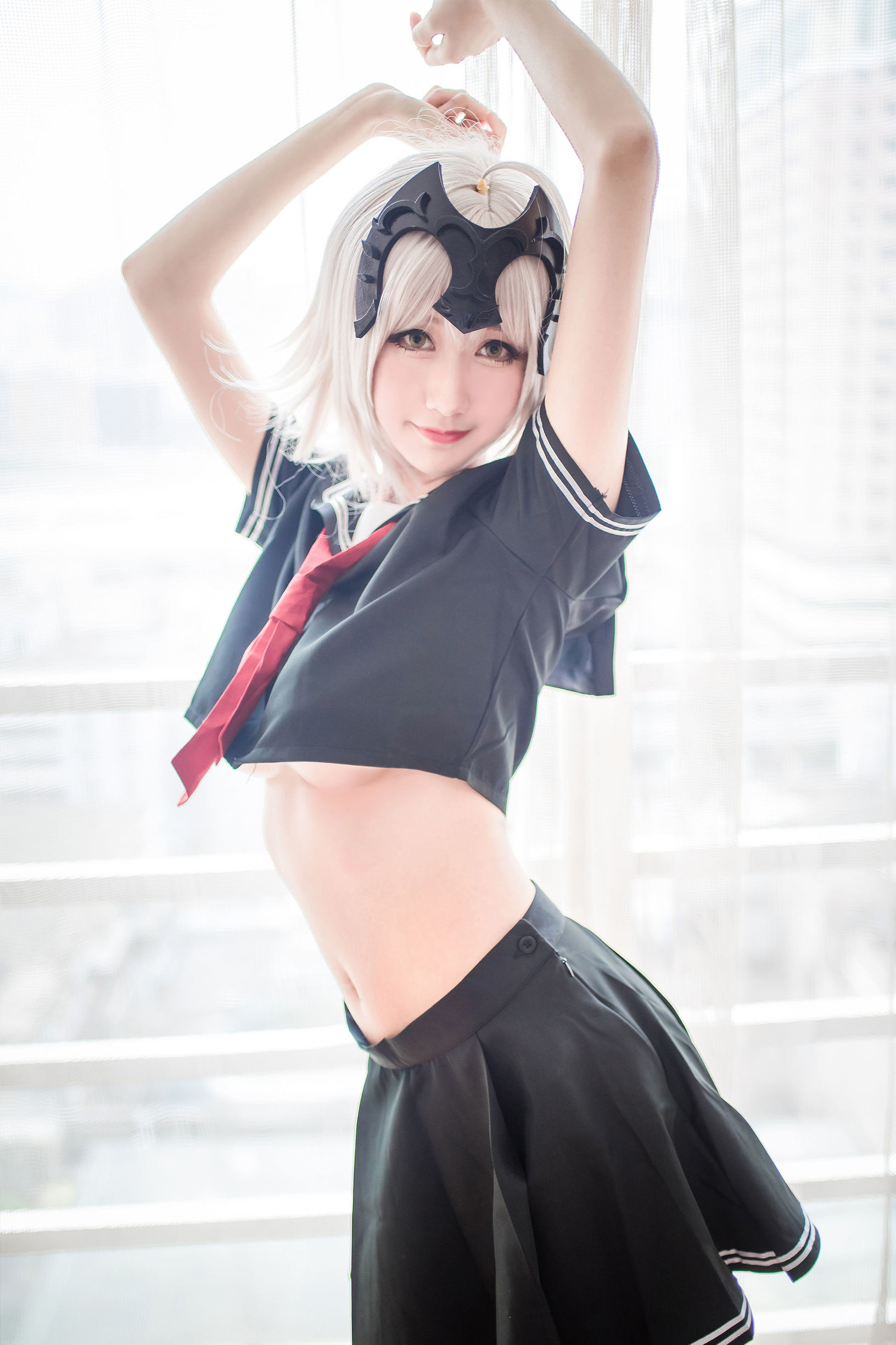  belle ta Cosplay] Mu Mian Mian OwO - Joan of Arc (Black)