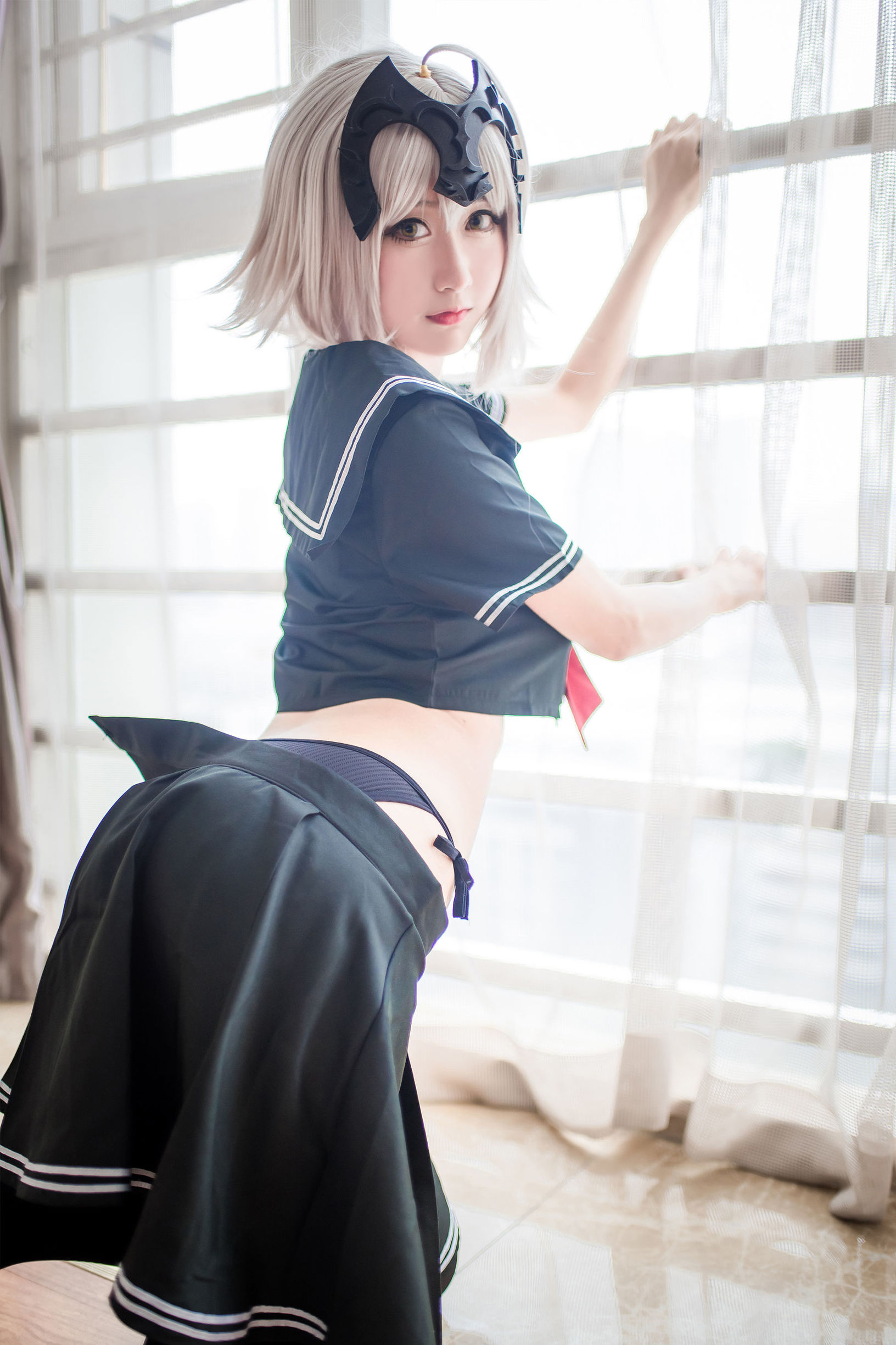  belle ta Cosplay] Mu Mian Mian OwO - Joan of Arc (Black)