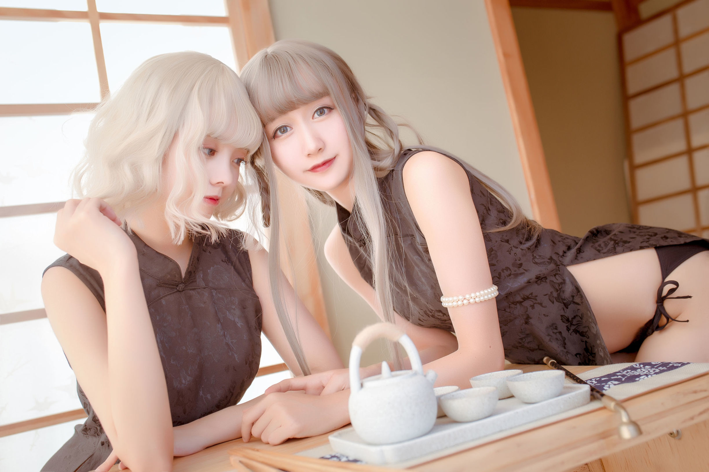蘿莉COS] 木綿綿OwO - 魔女旗袍&小野妹子