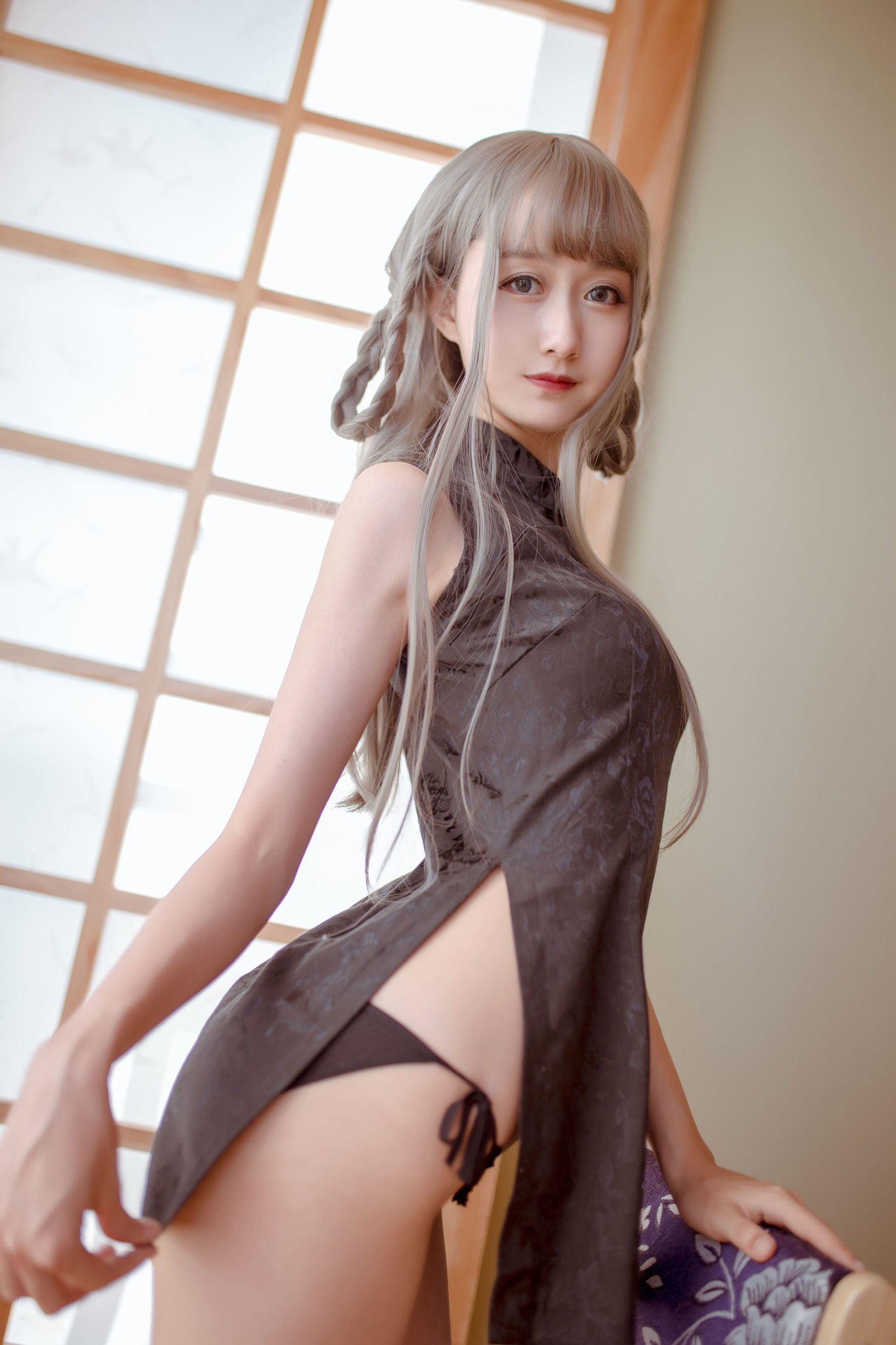  belle  COS] Mộc Miên Miên OwO - Ma Nữ Kỳ Bào & Tiểu Dã Muội Tử