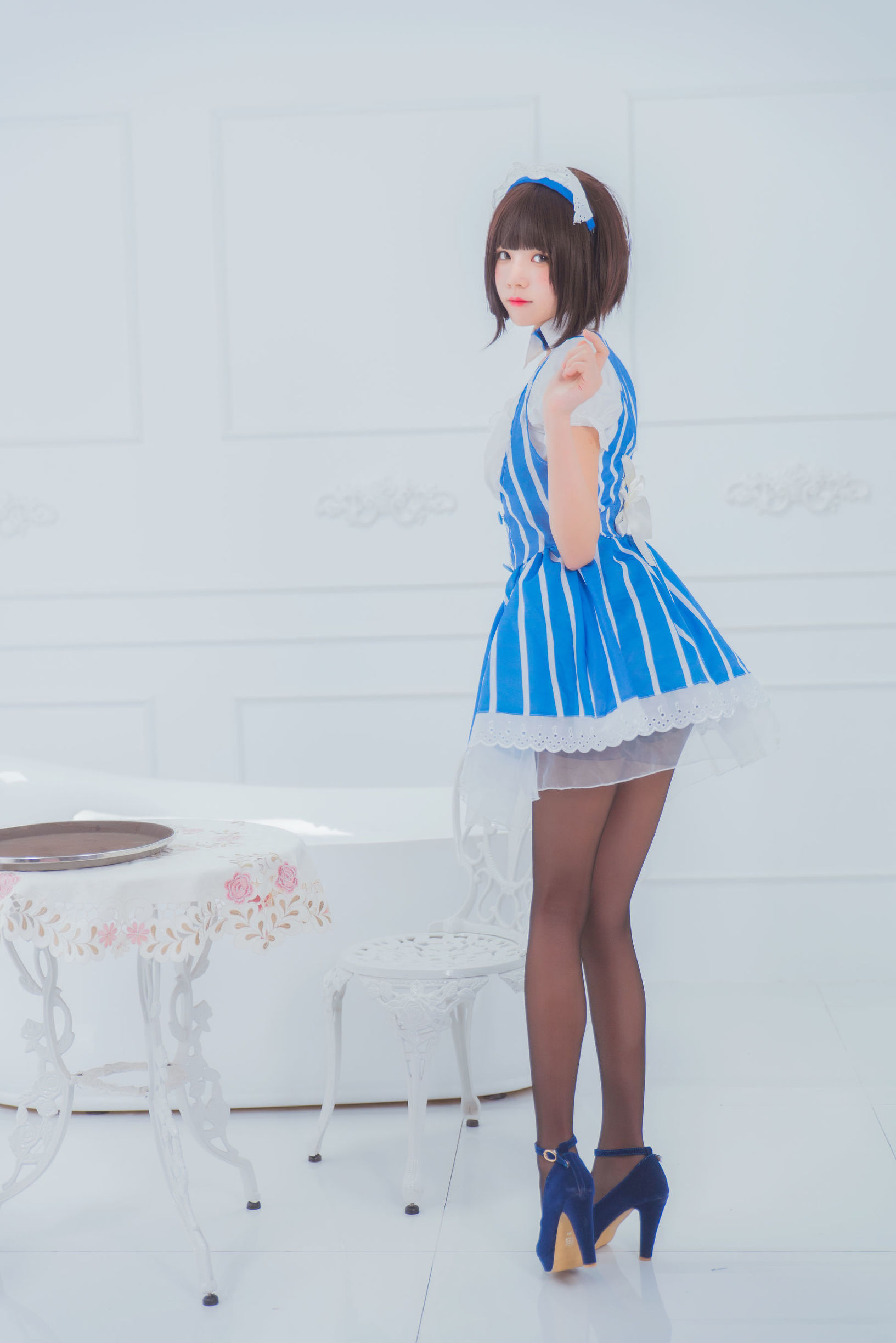  belle ta Cosplay] Sakura Tao Miao 《(Kato Megumi) Meidou》