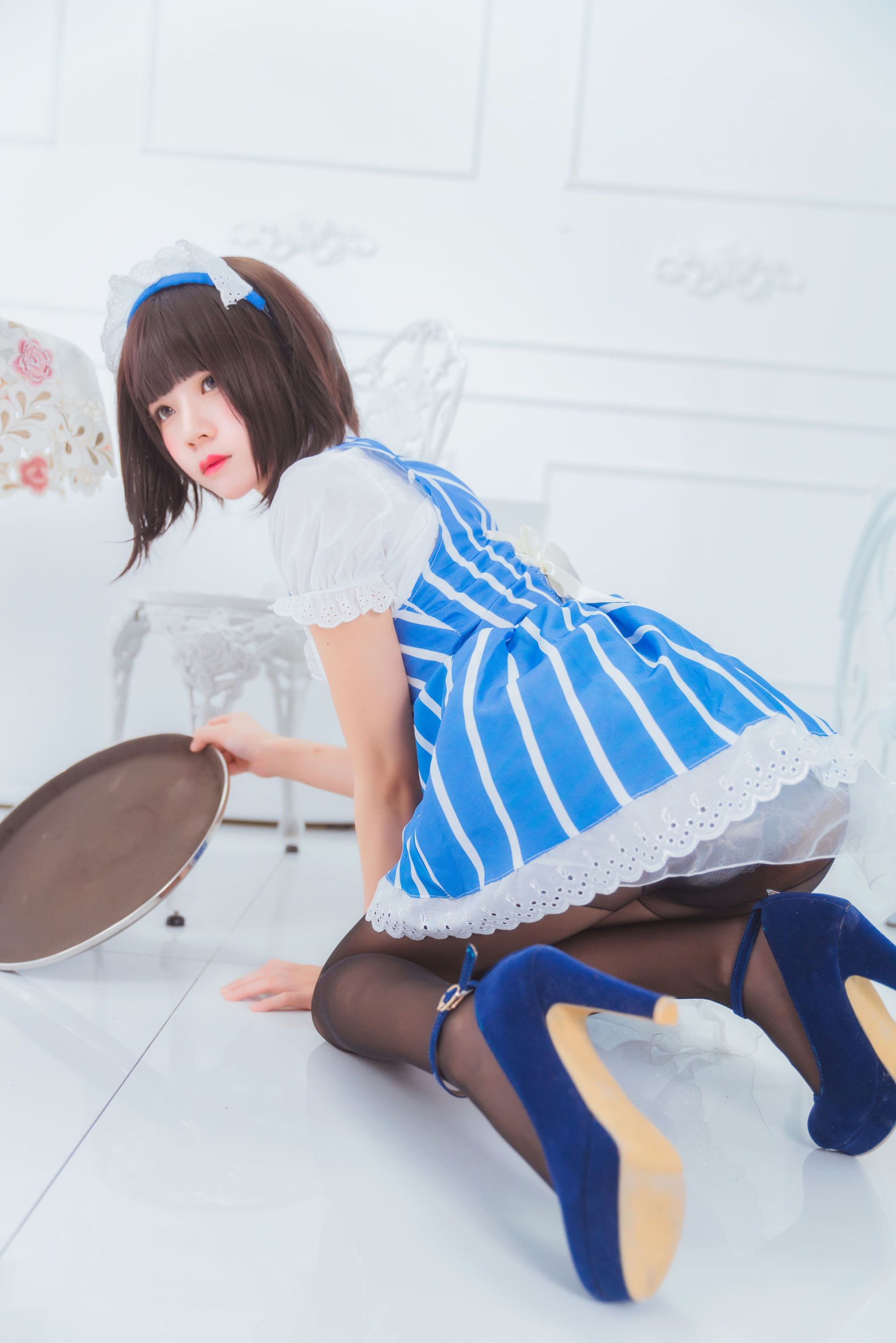  belle ta Cosplay] Sakura Tao Miao 《(Kato Megumi) Meidou》
