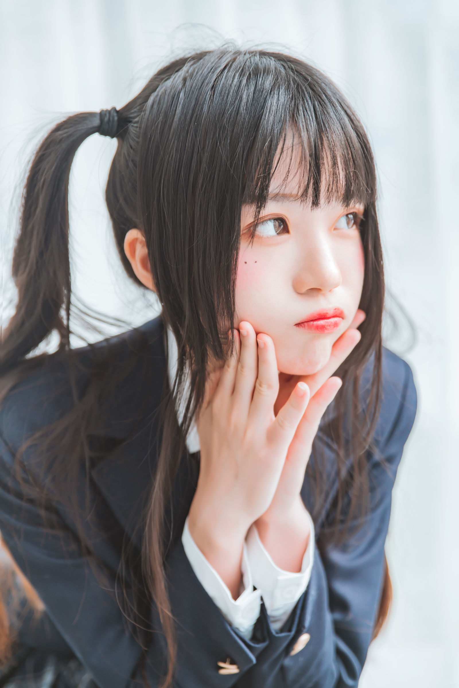 ロリコス] 桜桃喵 - 冬季制服シルクショー