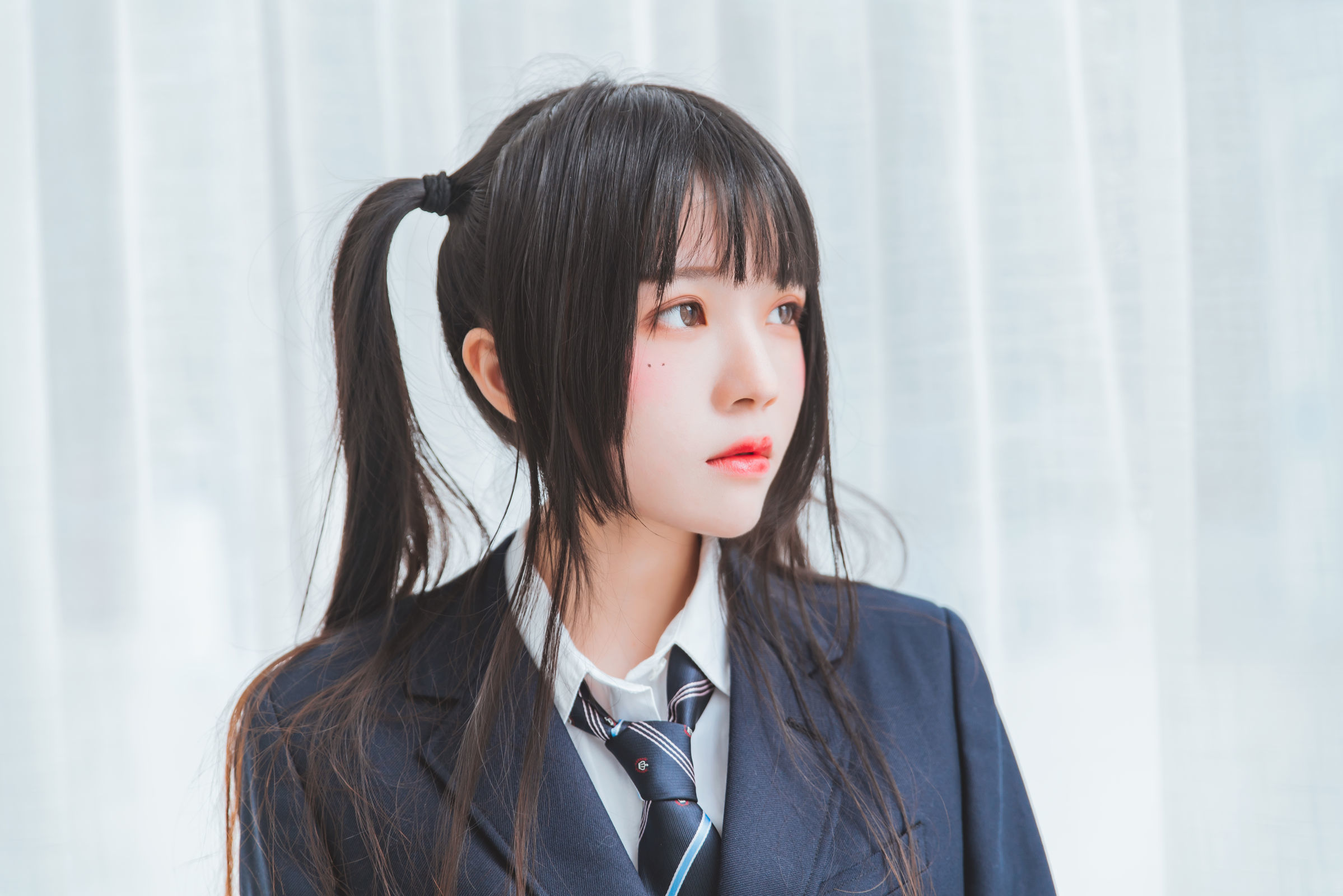 ロリコス] 桜桃喵 - 冬季制服シルクショー