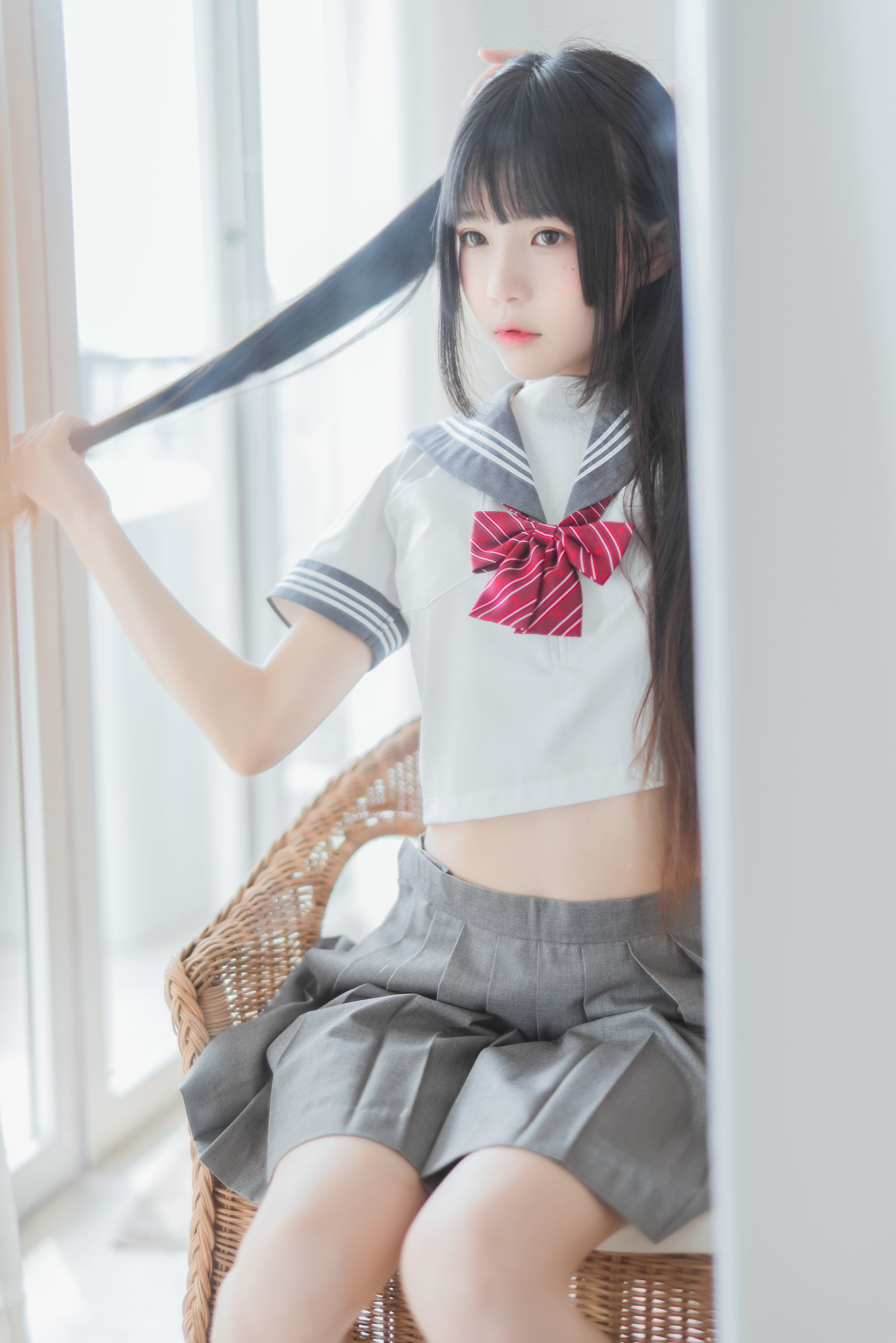 蘿莉COS] 櫻桃喵 - 心形胖次