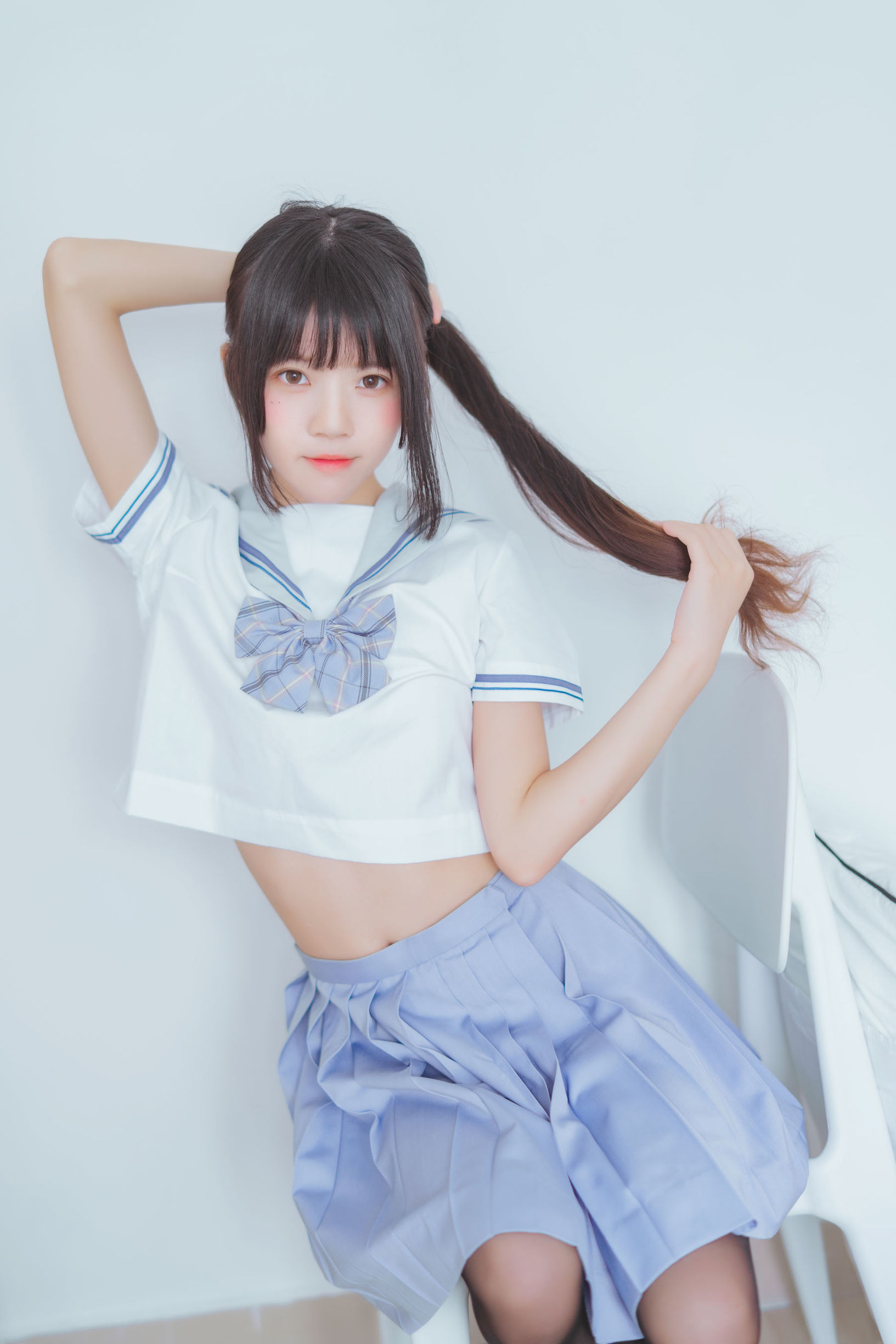 ロリコス] 桜桃喵 - 制服黒ストッキング