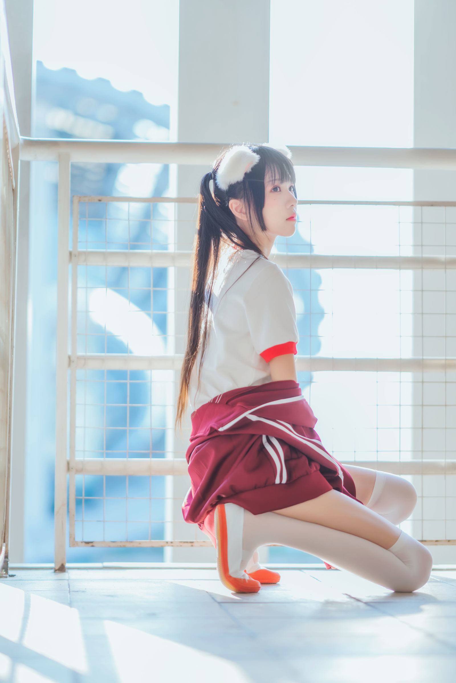 ロリコス] 桜桃喵 - 赤い体操服