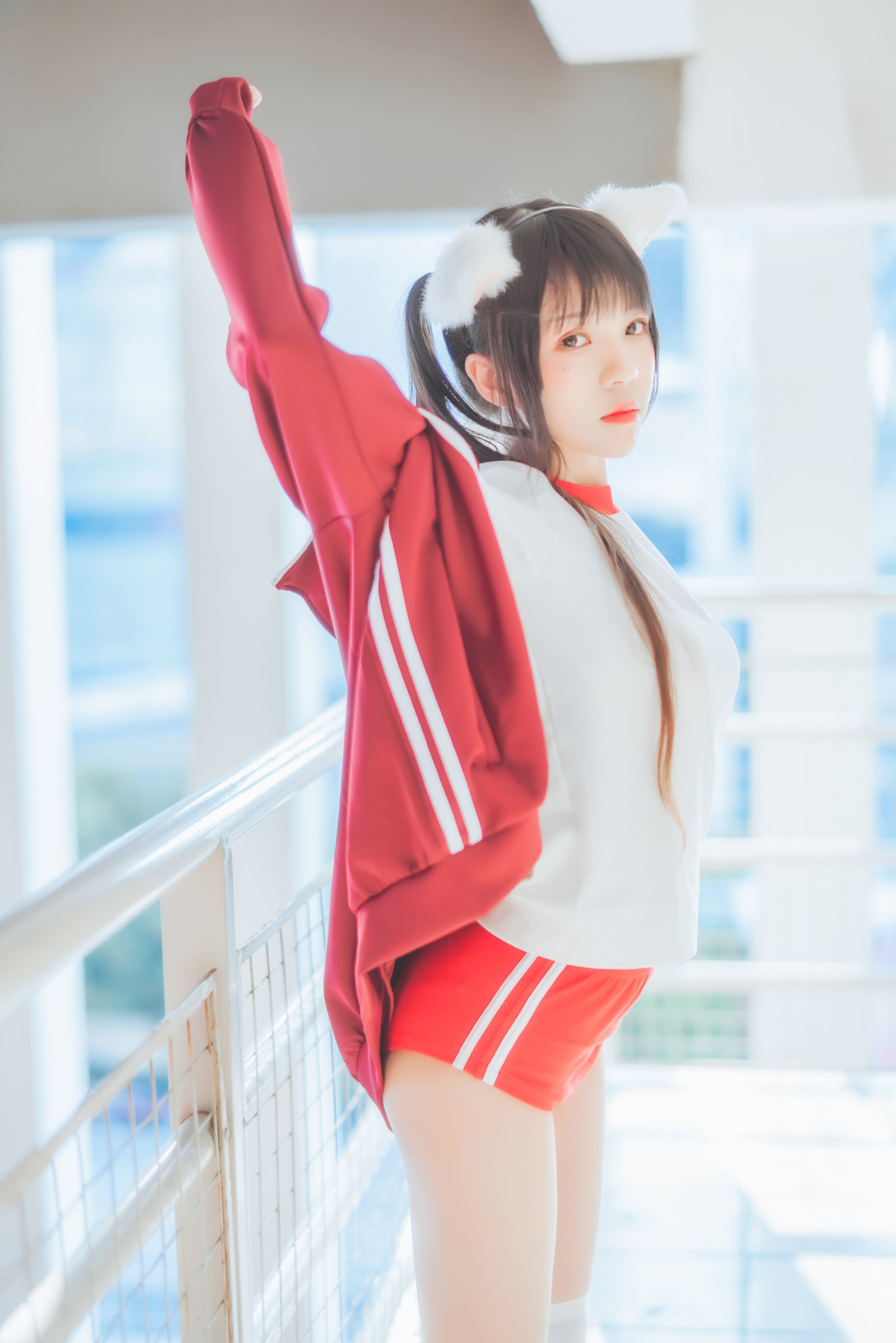 ロリコス] 桜桃喵 - 赤い体操服