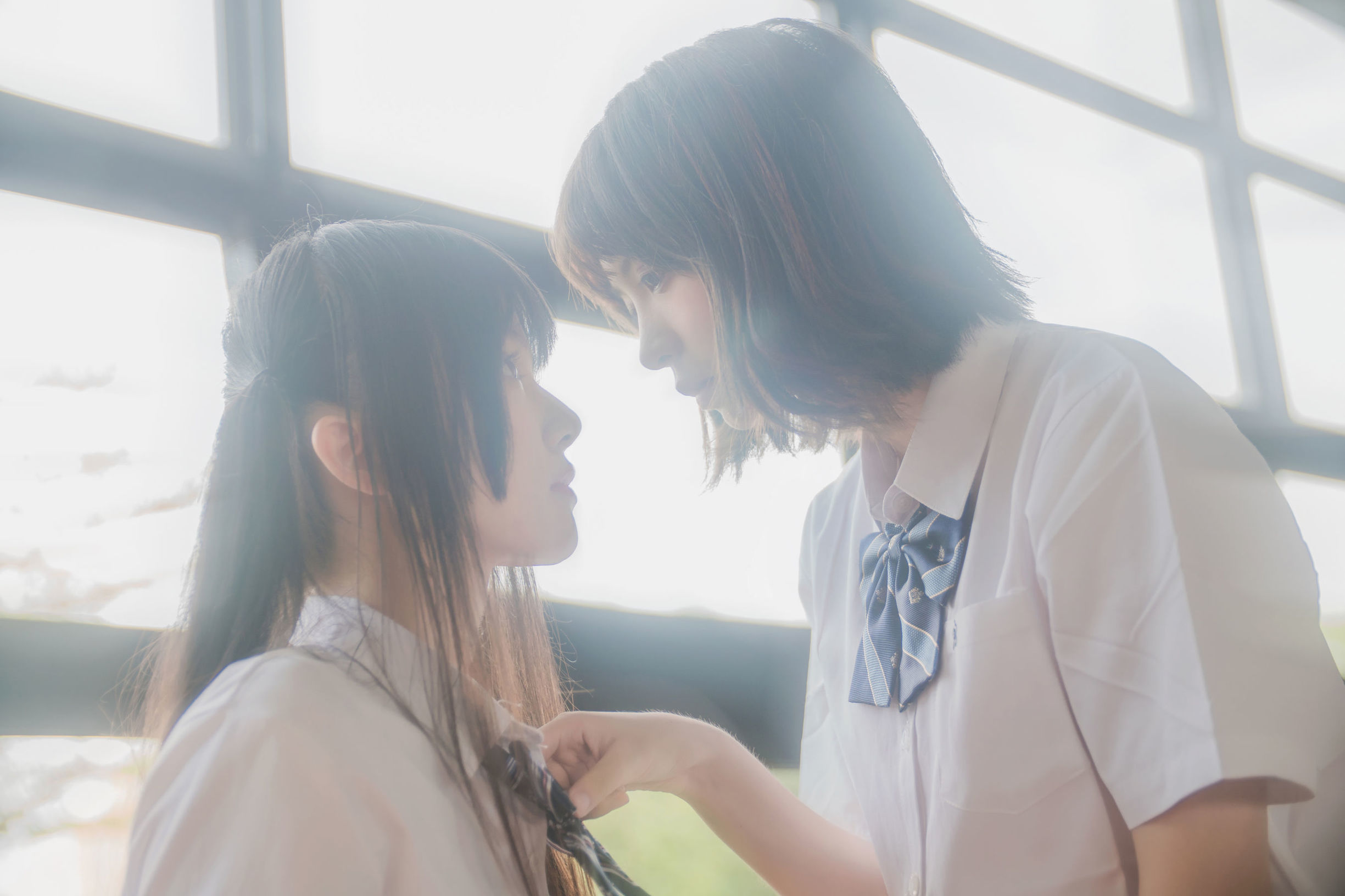 Sakura Tao Miao and Crazy Cat ss JK Yuri Cosplay