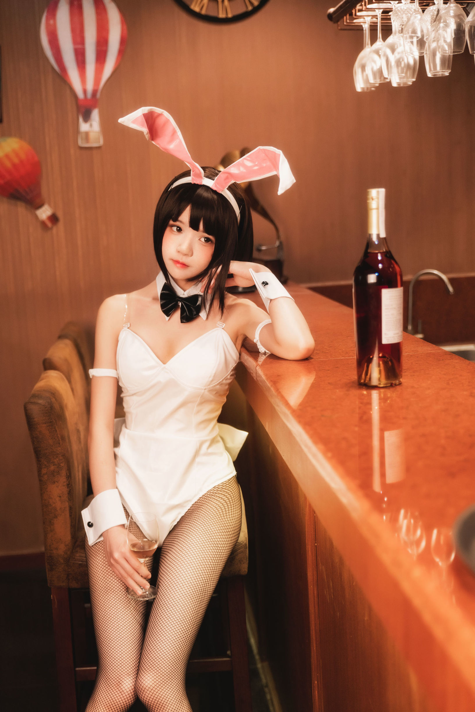 ロリータコスプレ] 桜桃喵《(加藤恵)バニーガール》
