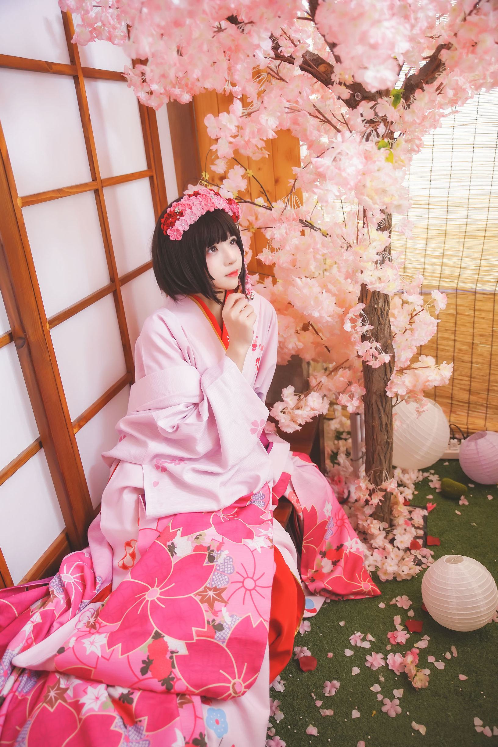  belle ta Cosplay] Sakurtao Miao "(Kato Megumi) Kimono