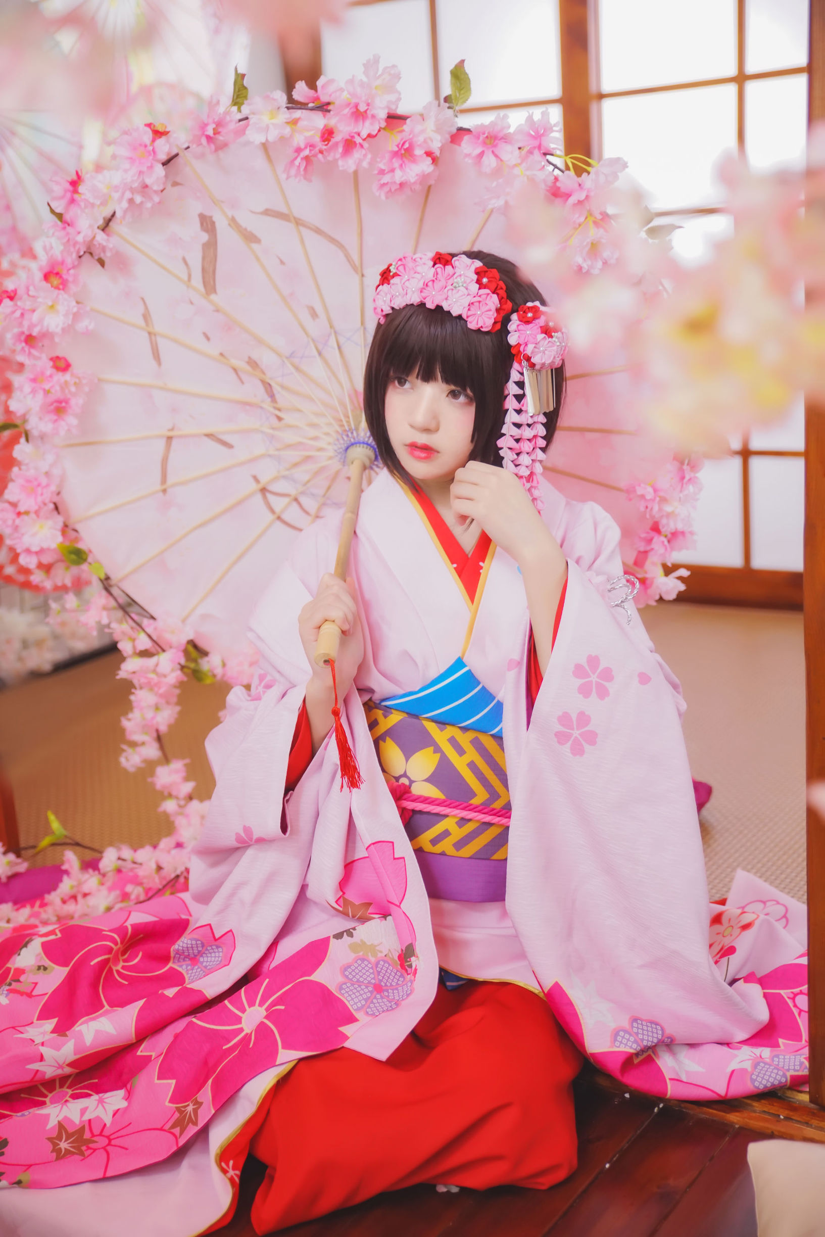 ロリコス] 桜桃喵《(加藤恵)和服》