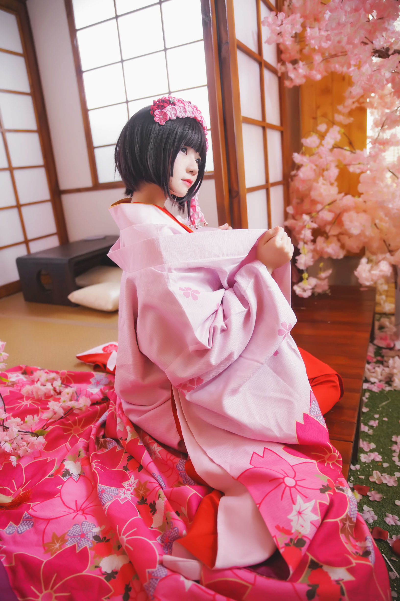 ロリコス] 桜桃喵《(加藤恵)和服》