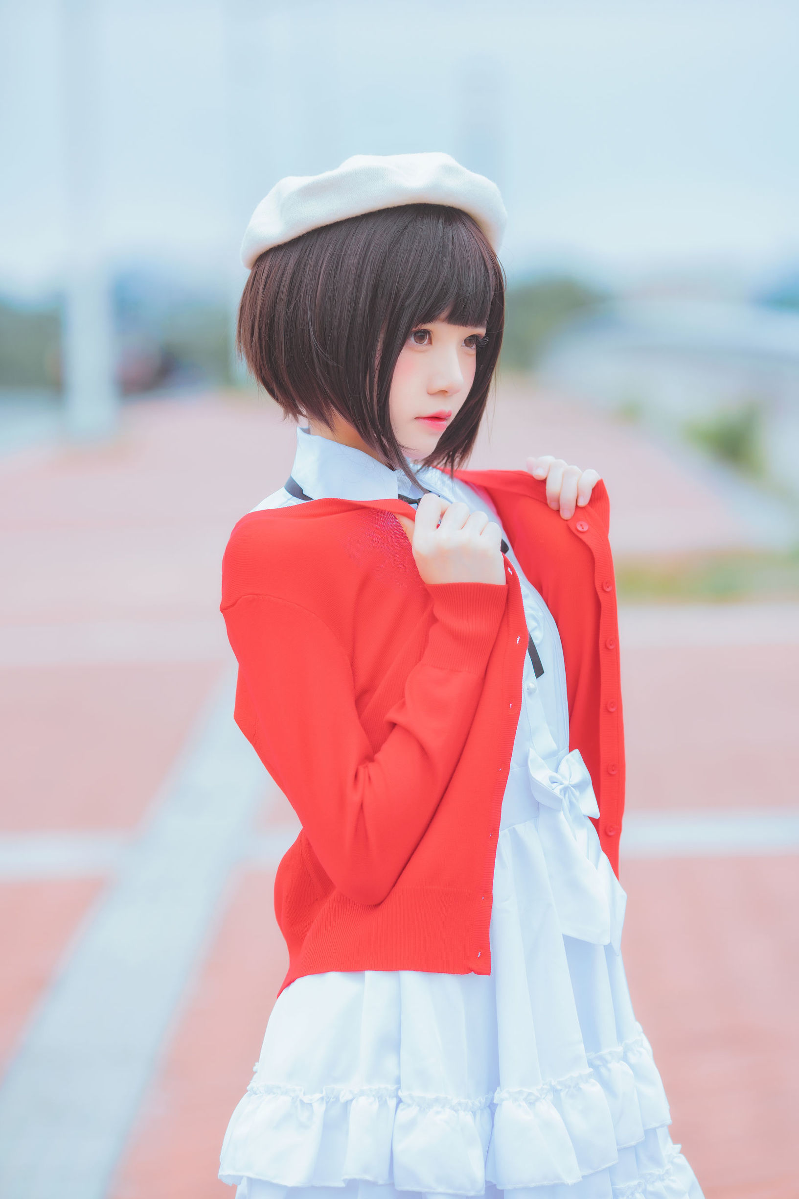 蘿莉COS] 櫻桃喵《(加藤惠)常服》