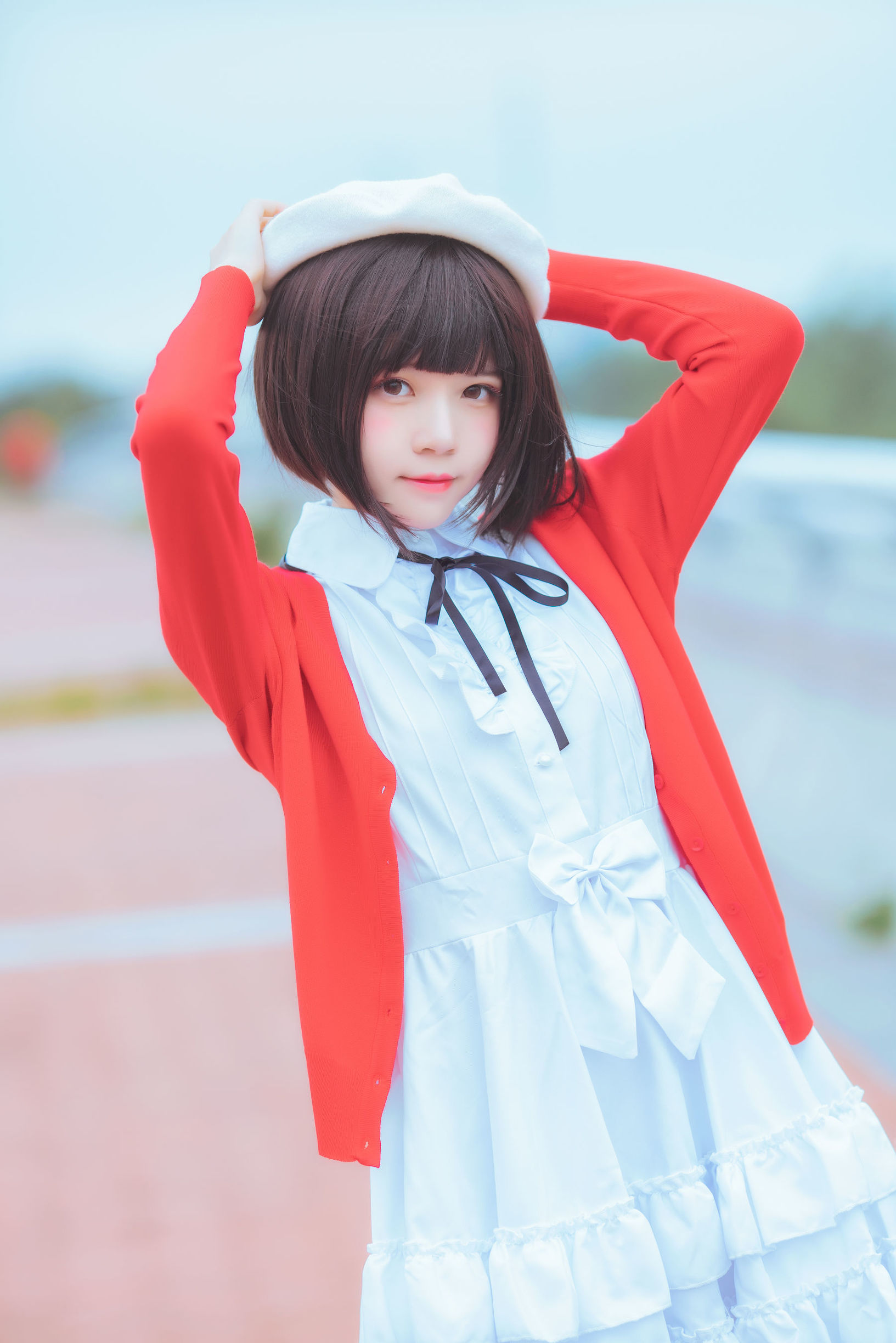 蘿莉COS] 櫻桃喵《(加藤惠)常服》