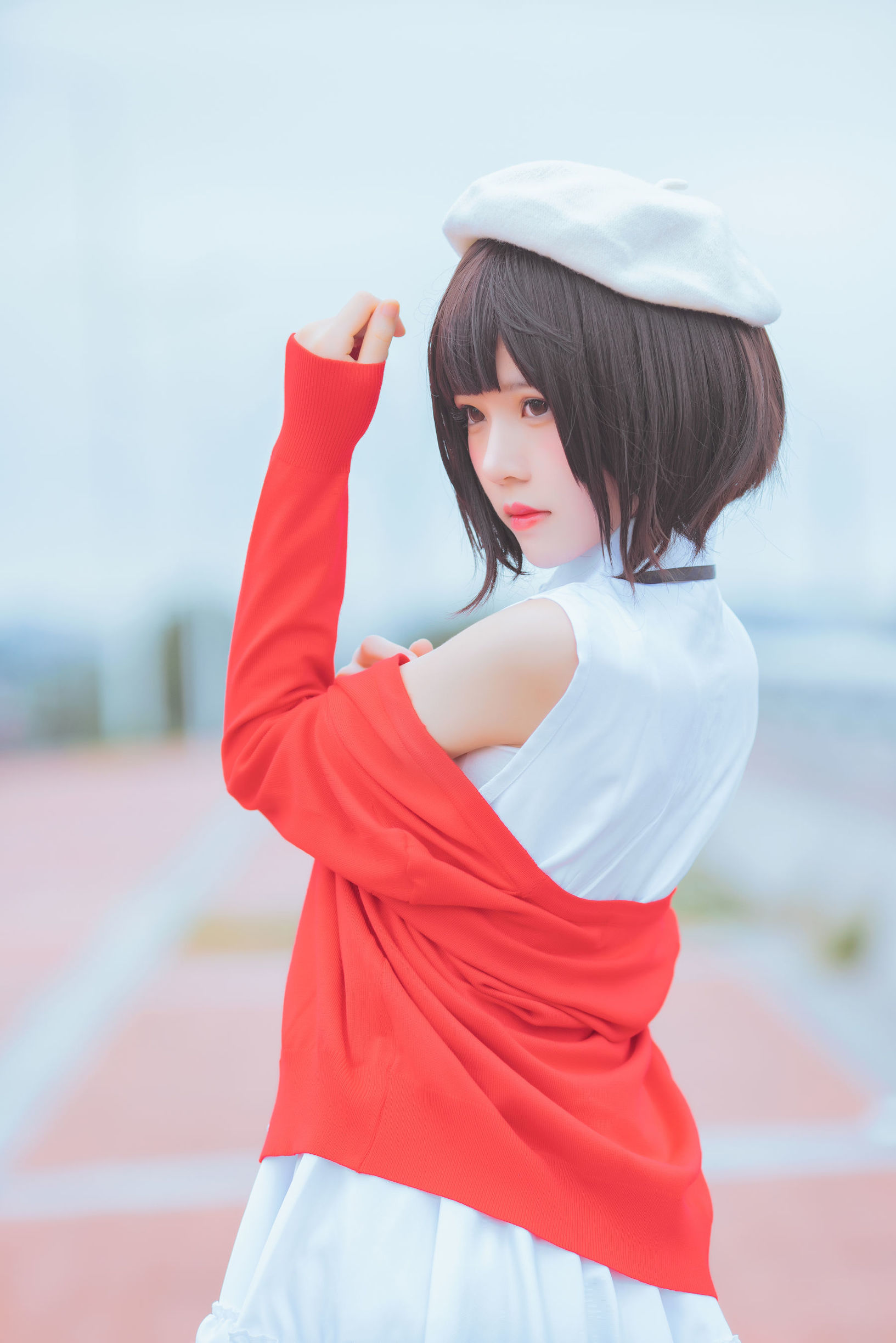 蘿莉COS] 櫻桃喵《(加藤惠)常服》