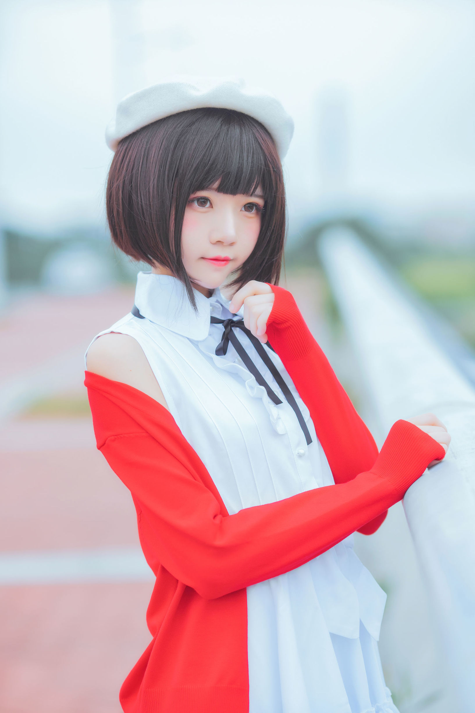 蘿莉COS] 櫻桃喵《(加藤惠)常服》