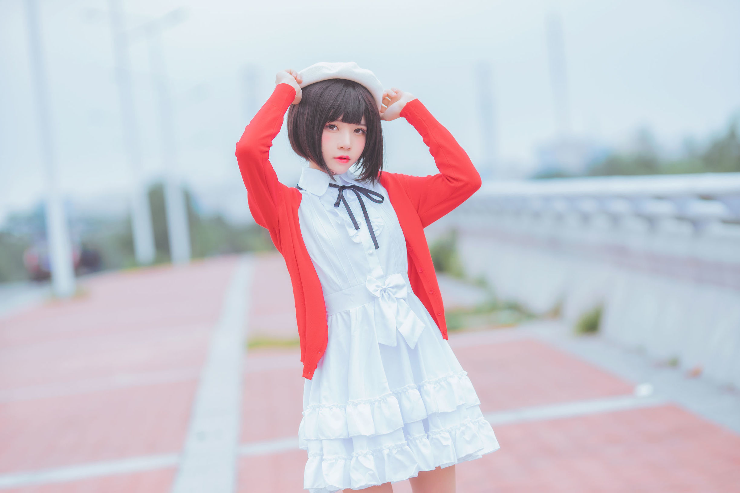 蘿莉COS] 櫻桃喵《(加藤惠)常服》