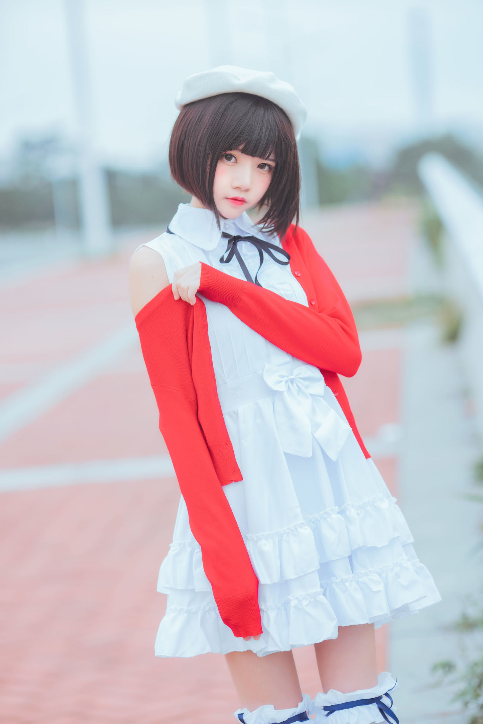 蘿莉COS] 櫻桃喵《(加藤惠)常服》