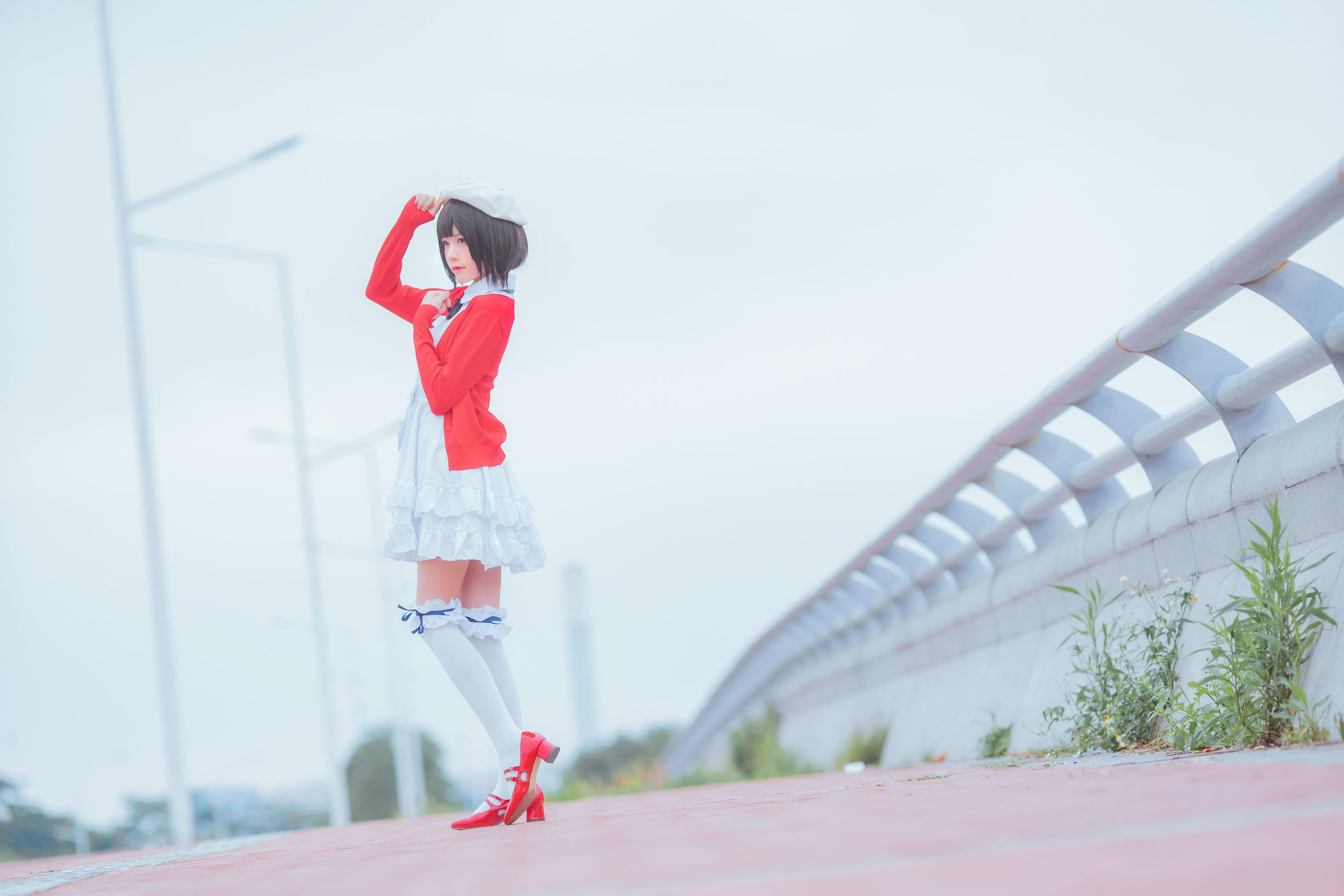 蘿莉COS] 櫻桃喵《(加藤惠)常服》