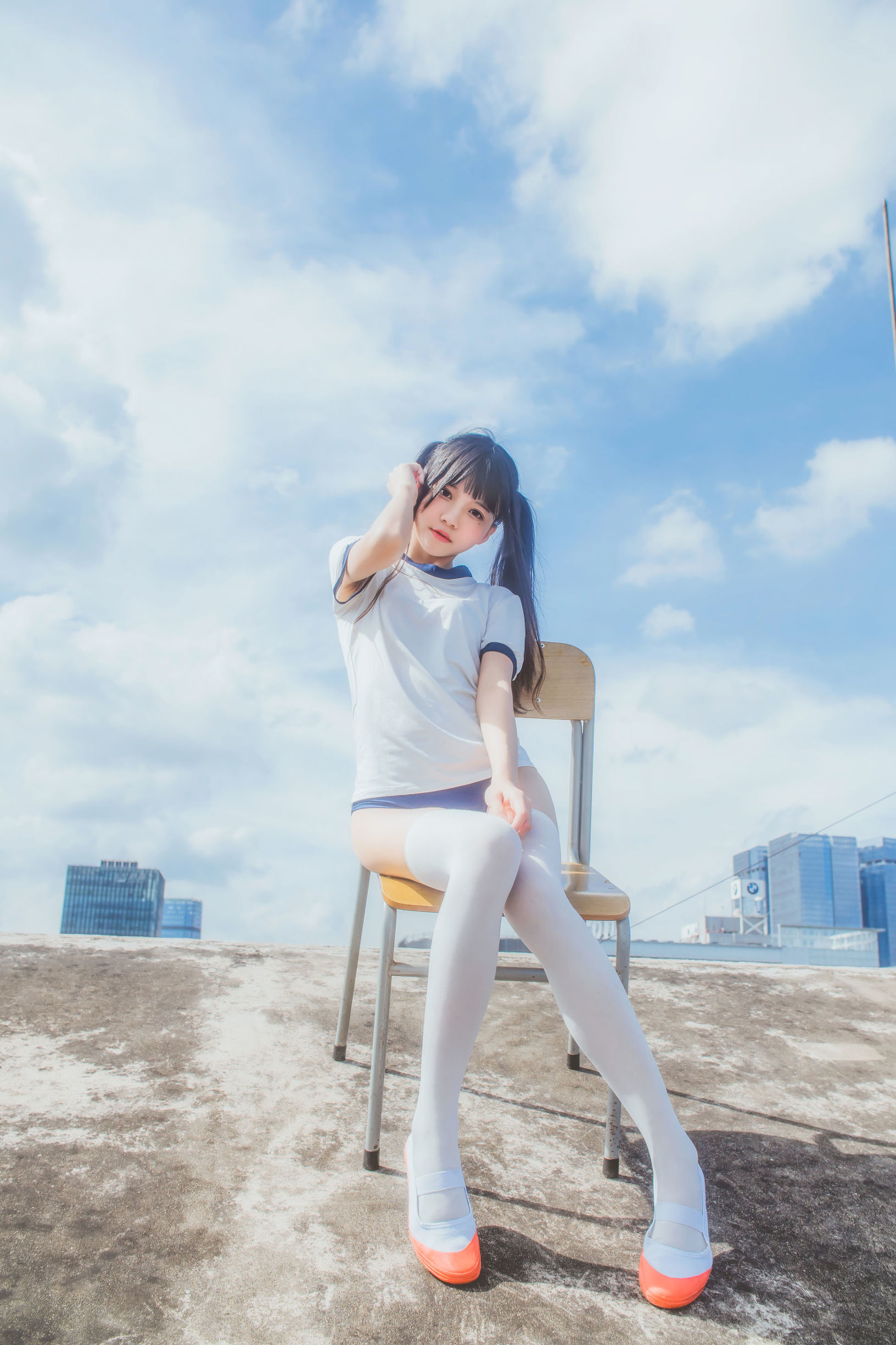 蘿莉COS] 櫻桃喵《體操服》