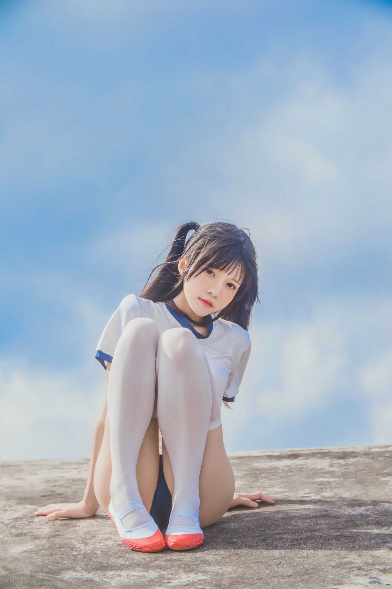  belle  COS] Anh Đào Meo 《Trang phục thể dục》