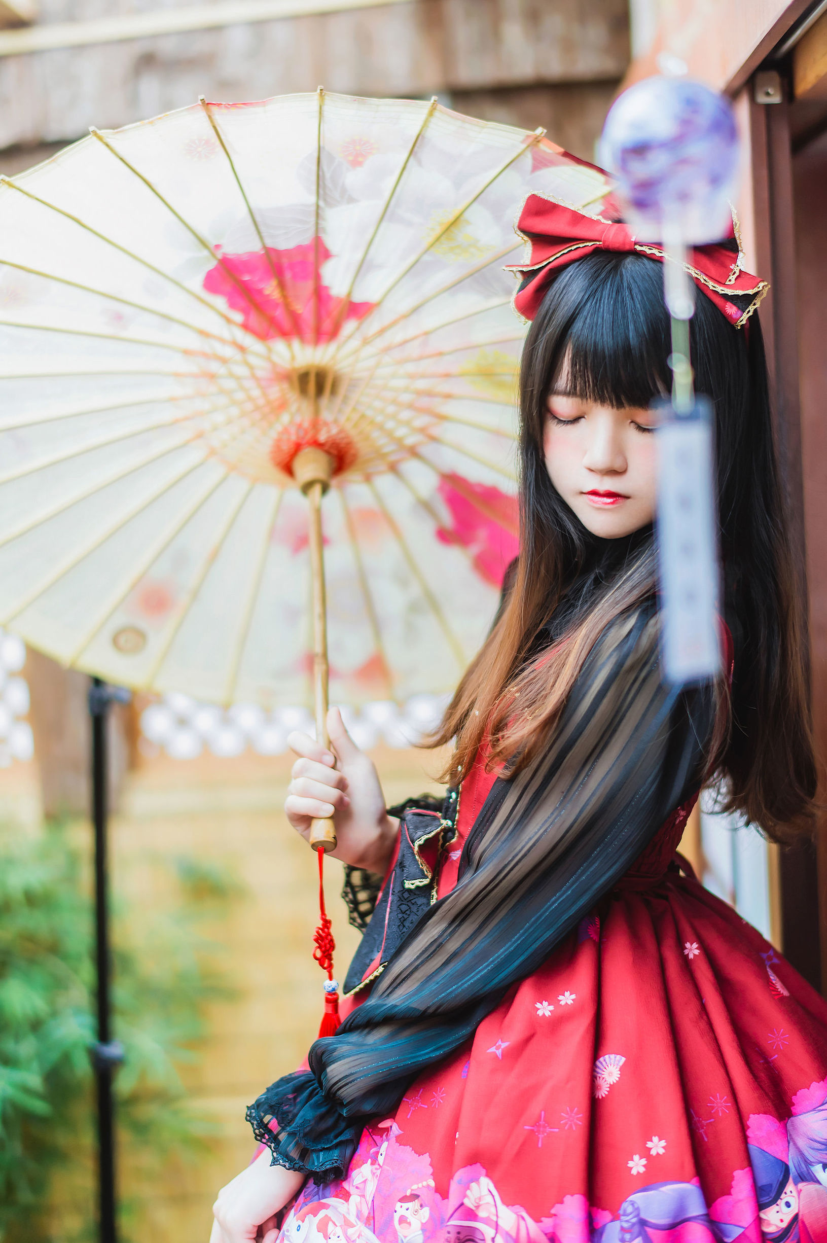 蘿莉COS] 櫻桃喵《和風洛麗塔》